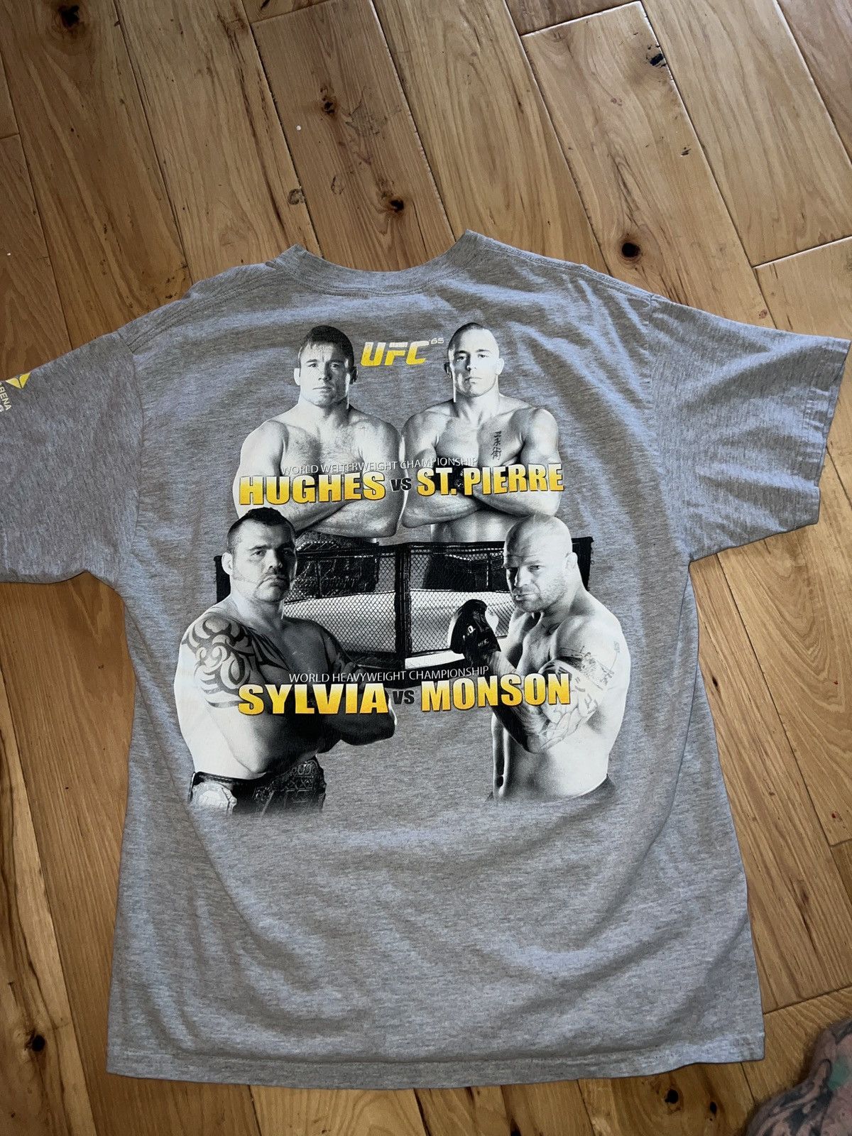 UFC UFC 65 “bad intentions” t shirt Hughes versus St Pierre Size US L / EU 52-54 / 3 - 1 Thumbnail
