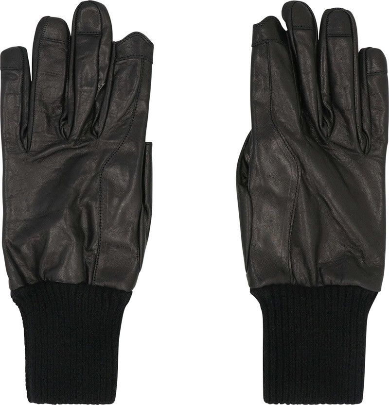 Rick Owens Rick Owens Leather Gloves Size ONE SIZE - 6 Thumbnail