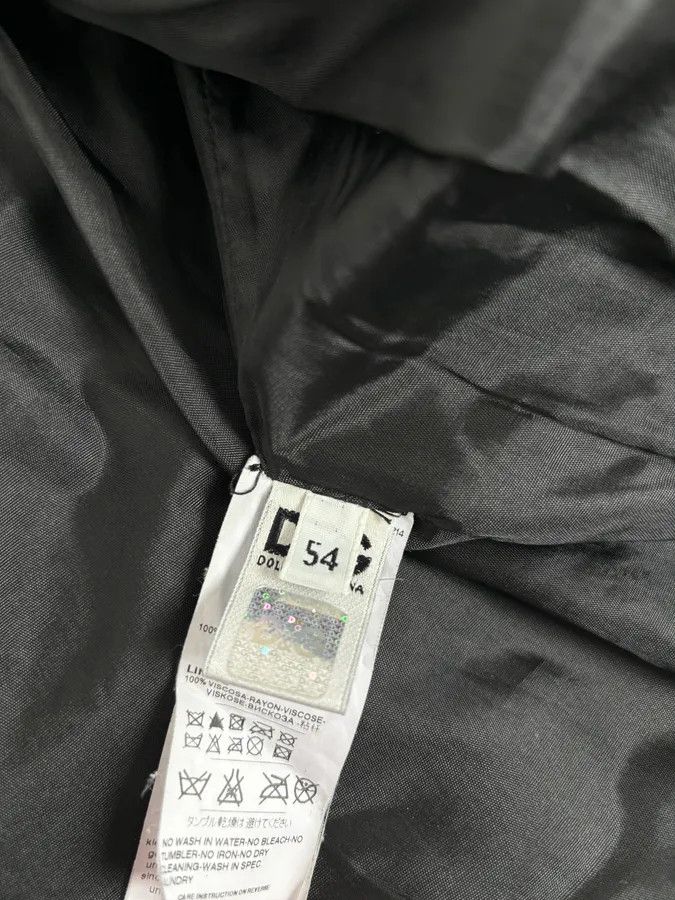 Dolce & Gabbana 2010s Dolce & Gabbana Black Classy Leather Jacket Size US L / EU 52-54 / 3 - 10 Thumbnail