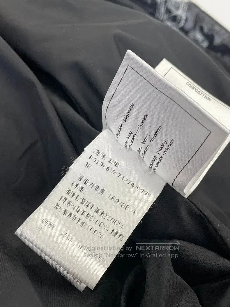 Chanel Chanel Black Snowflake Print Cotton Coat. Size US M / EU 48-50 / 2 - 8 Thumbnail