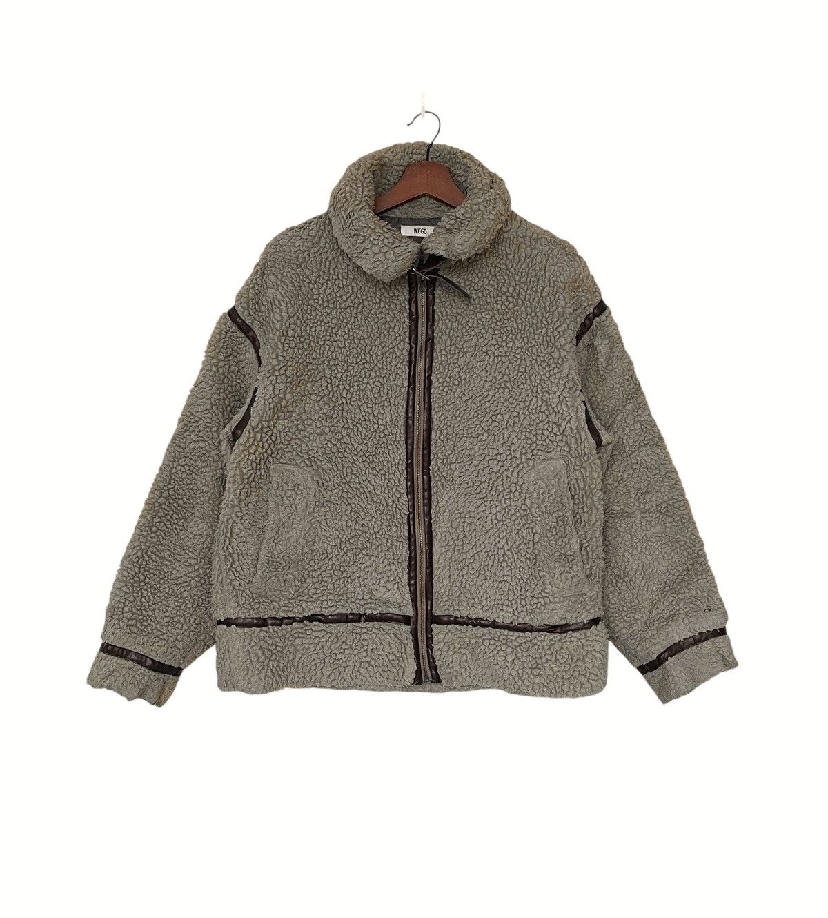 Vintage Vintage Japanese Brand Funnel Neck Fleece Jacket 2000s Size US M / EU 48-50 / 2 - 1 Thumbnail