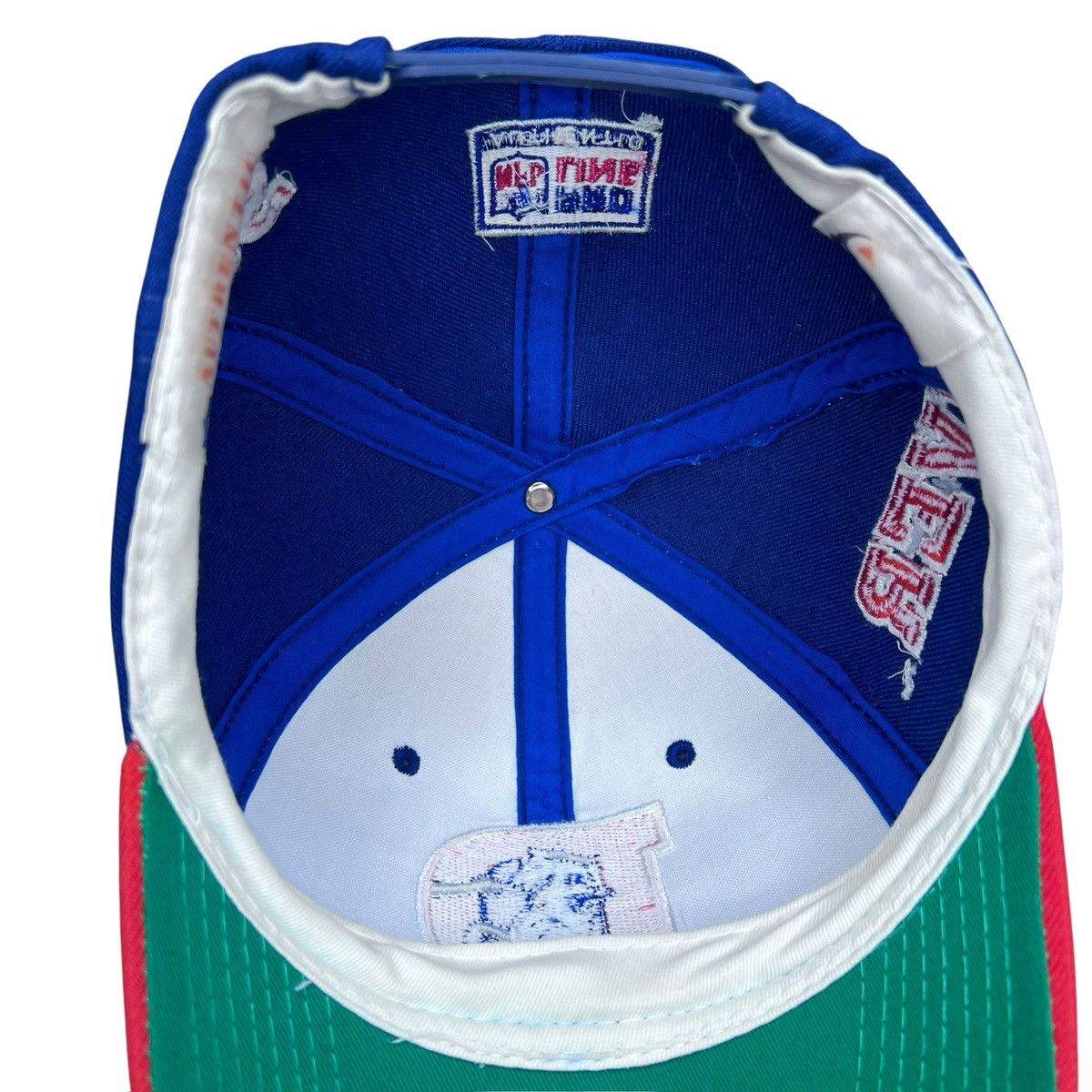 Sports Specialties 90s NFL Denver Broncos Sports Specialties Side Wave Snapback Size ONE SIZE - 10 Thumbnail