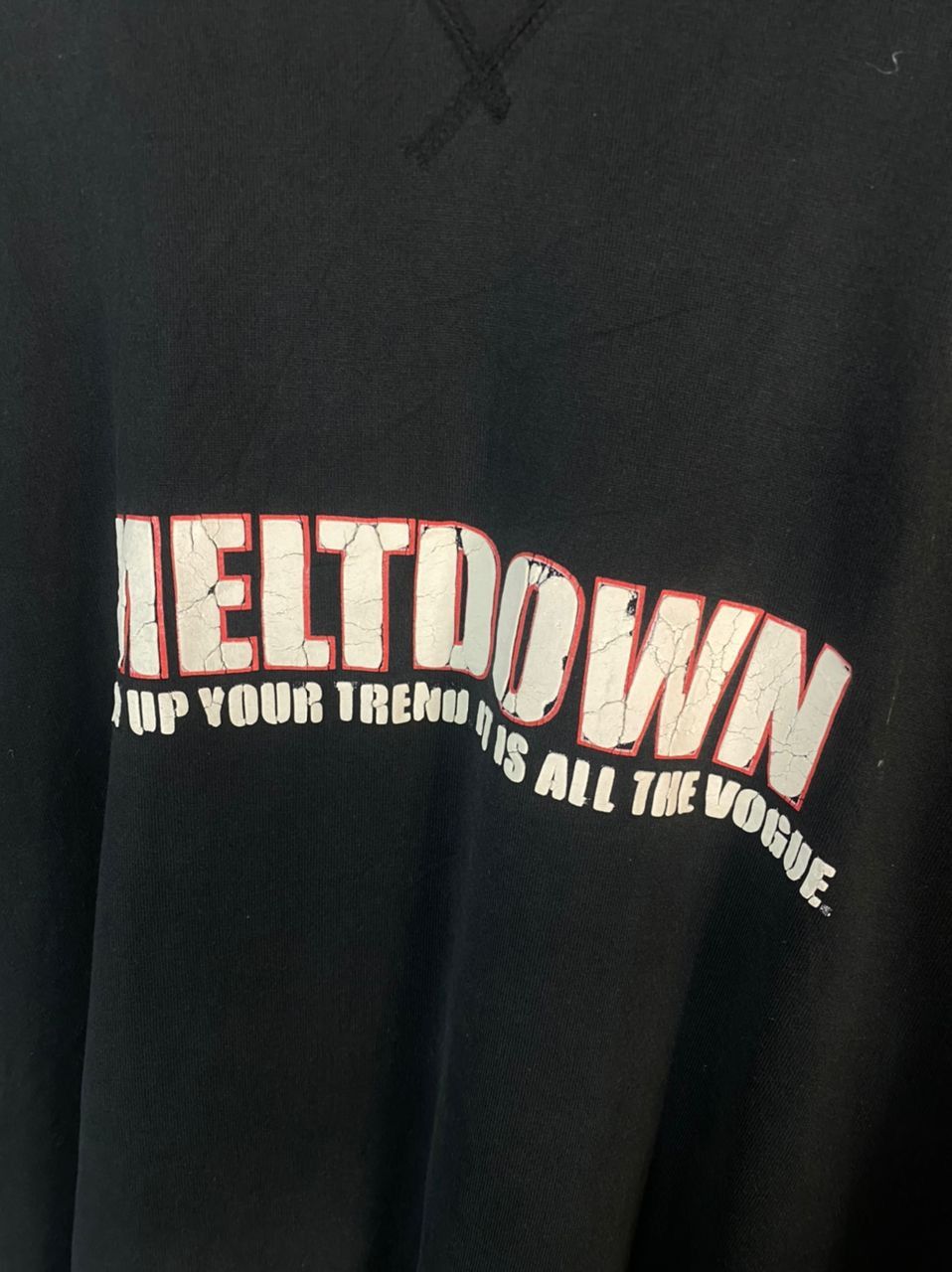 Japanese Brand × Vintage ‘Go ahead hip hop’ iron on printed tshirt by meltdown Size US XXL / EU 58 / 5 - 6 Thumbnail