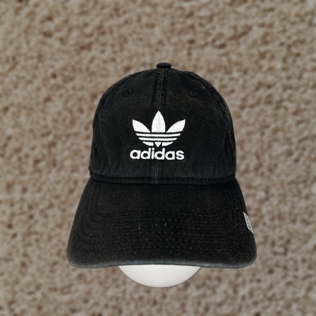 balenciaga adidasブラック ストライプ キャップ M balenciaga adidas