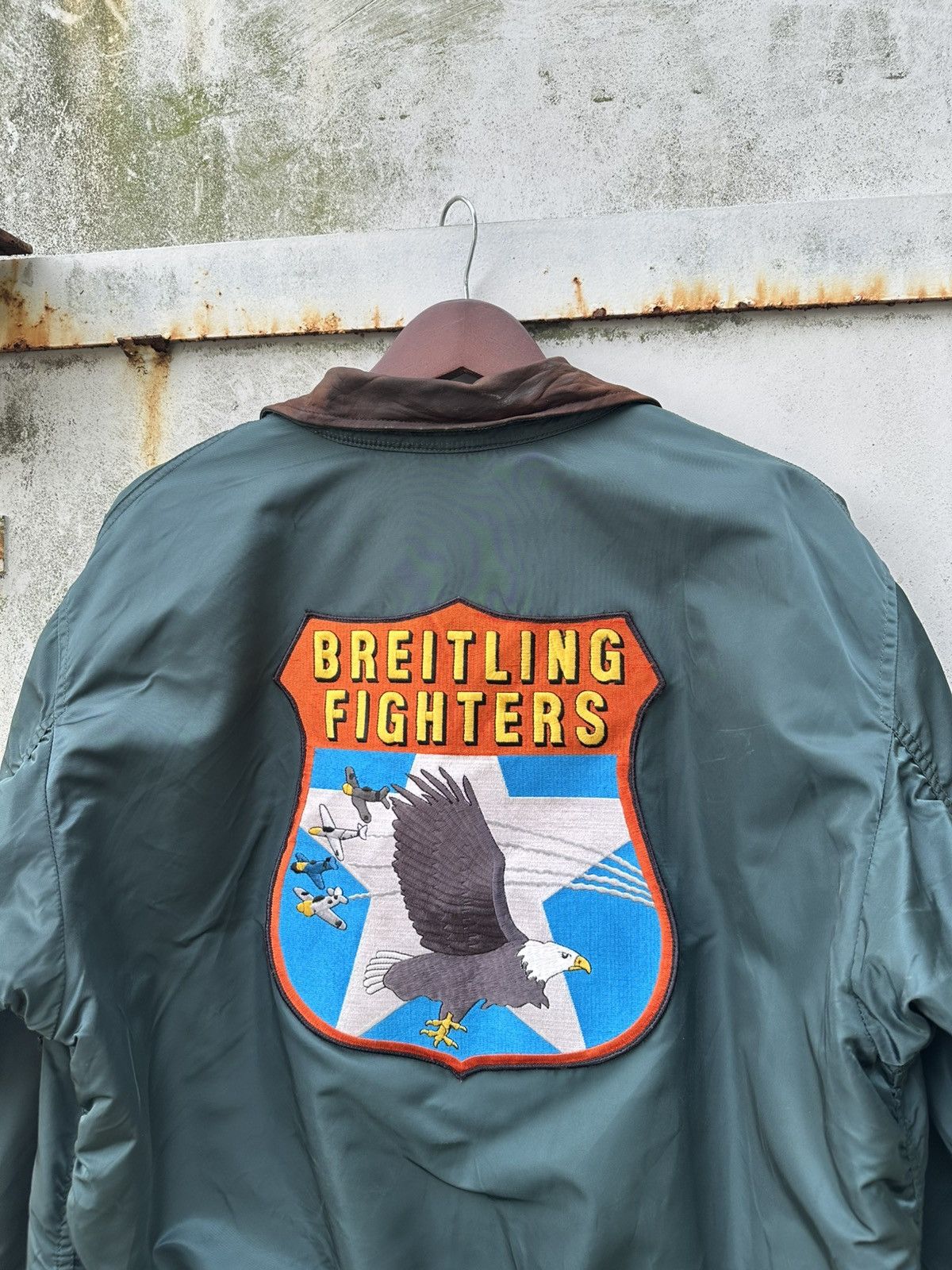 Alpha Industries 🪖Vintage THRASHED MA-1 Alpha Industries Bomber Jacket Size US L / EU 52-54 / 3 - 10 Thumbnail