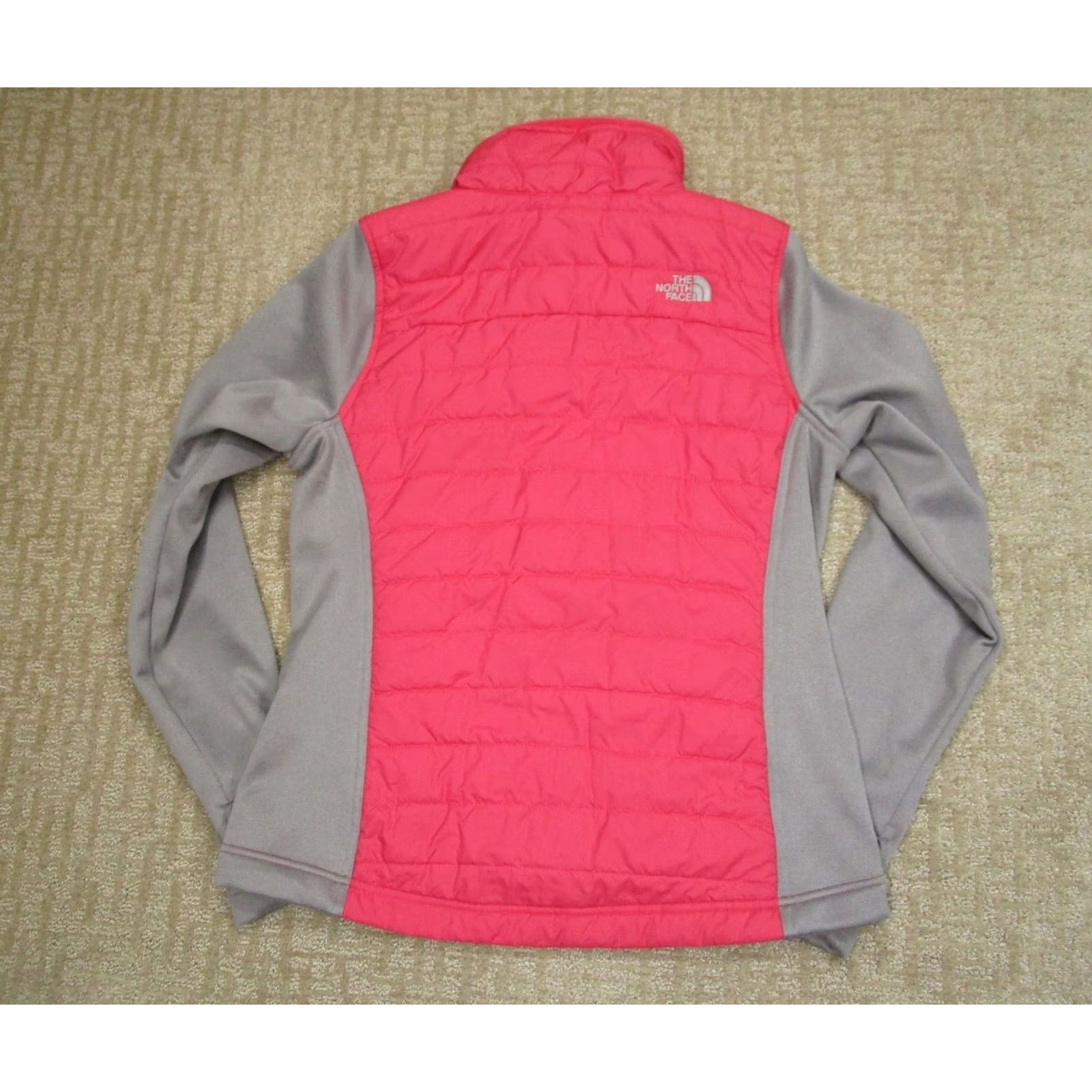 The North Face The North Face Jacket Women Medium Pink Puffer Lightweight Insulated All Seasons Regular Zip Mid-Length Size M / US 6-8 / IT 42-44 - 3 Thumbnail