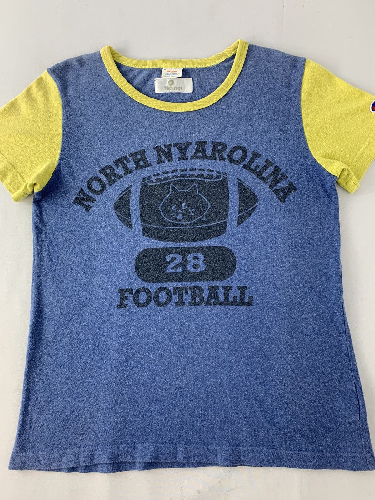 Champion × Ne-Net 90s Ne-net x Champion North Nyarolina Raglan Crewneck Tee Size M / US 6-8 / IT 42-44 - 2 Thumbnail