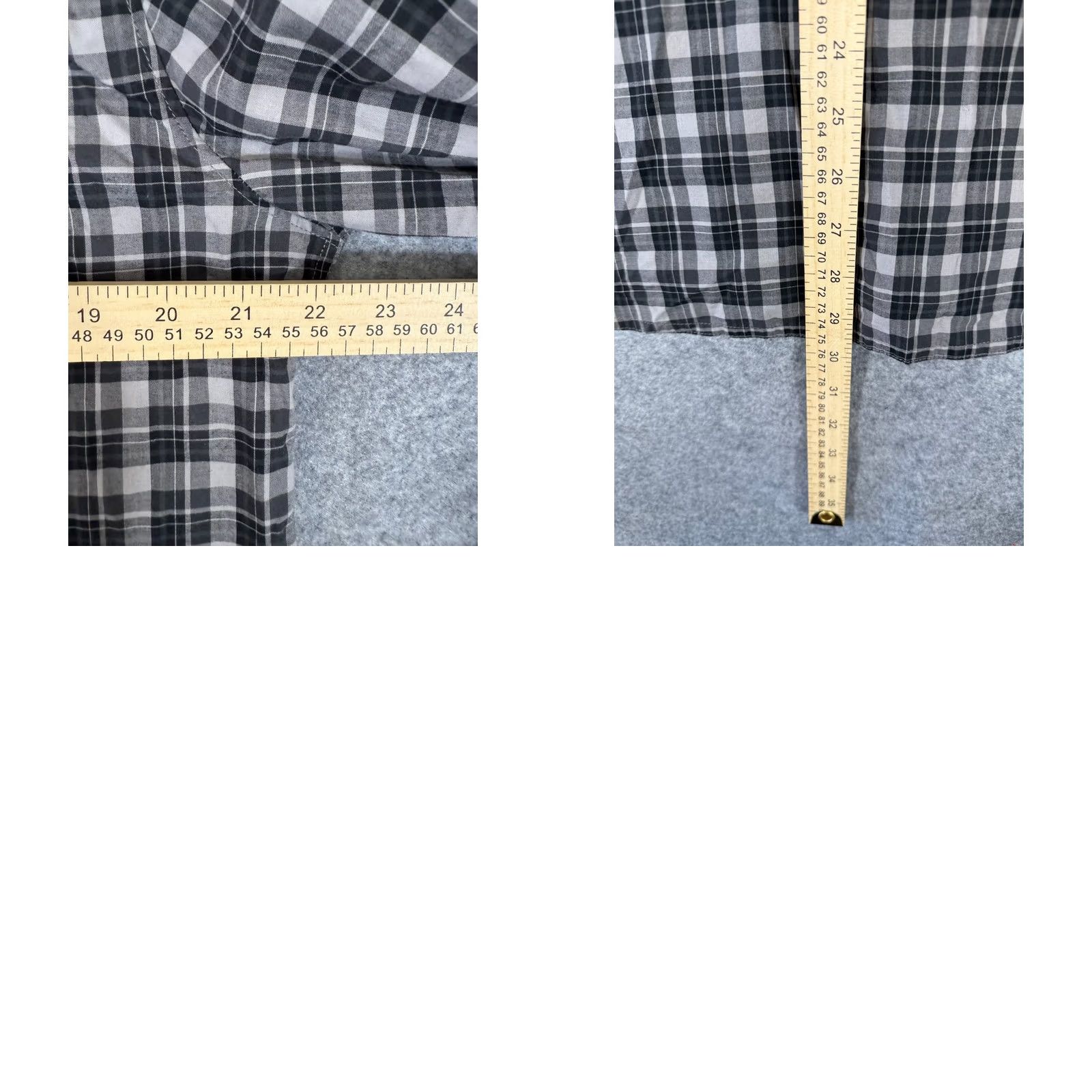 Vintage 5.11 Tactical Shirt Mens M Gray Button Black Plaid Long Sleeve Snaps Workwear Size US M / EU 48-50 / 2 - 9 Thumbnail