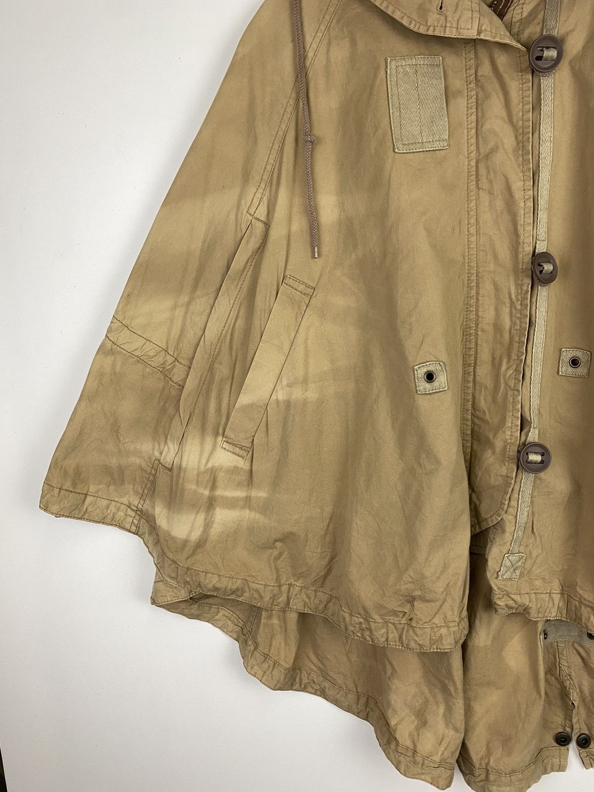 Avirex × Vintage ✅️Vintage Coveralls Utility Military Pancho Jacket Size US M / EU 48-50 / 2 - 5 Thumbnail