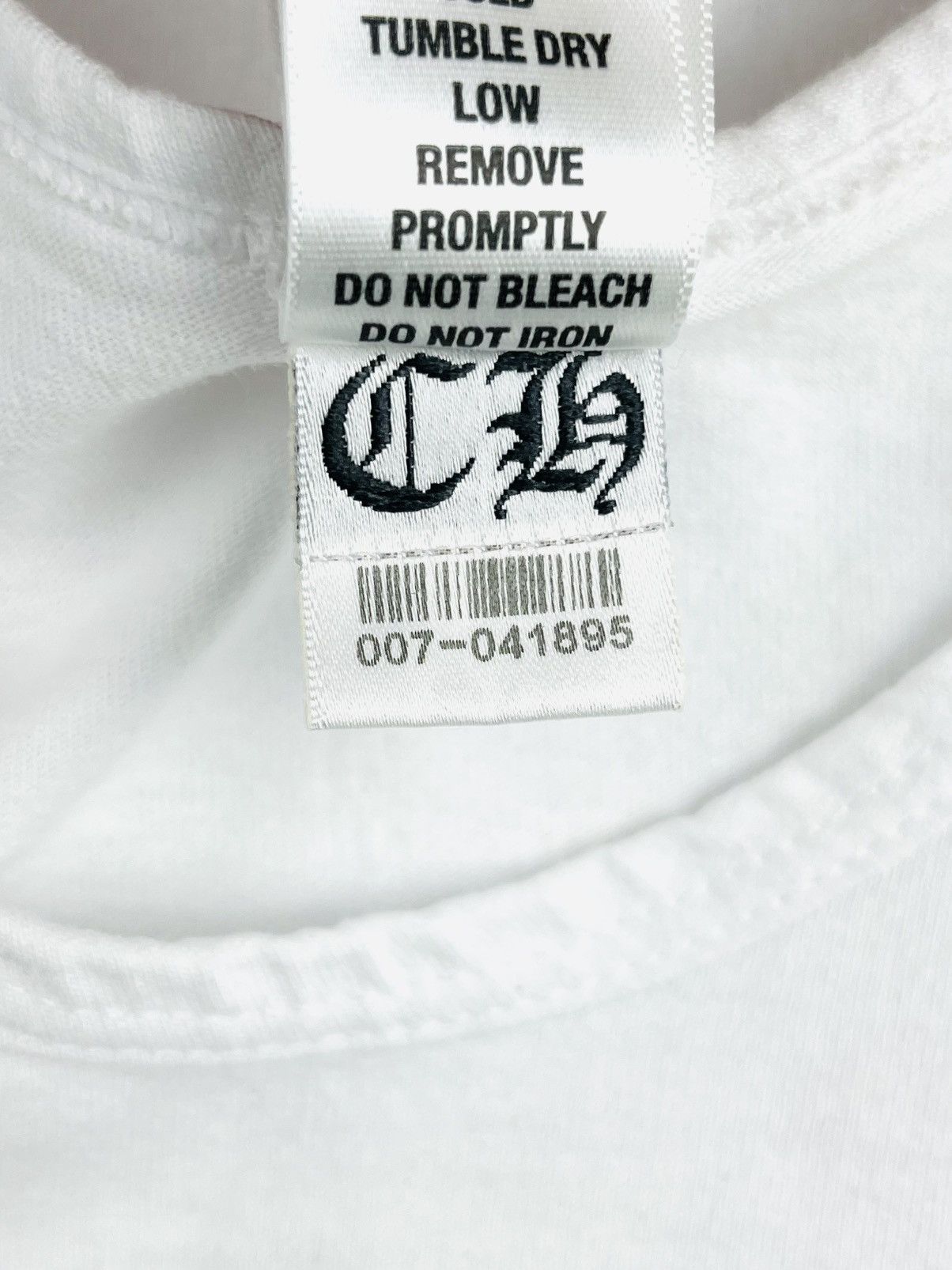 Chrome Hearts Chrome Hearts Made In Hollywood Star Tank Top White Size US S / EU 44-46 / 1 - 9 Thumbnail