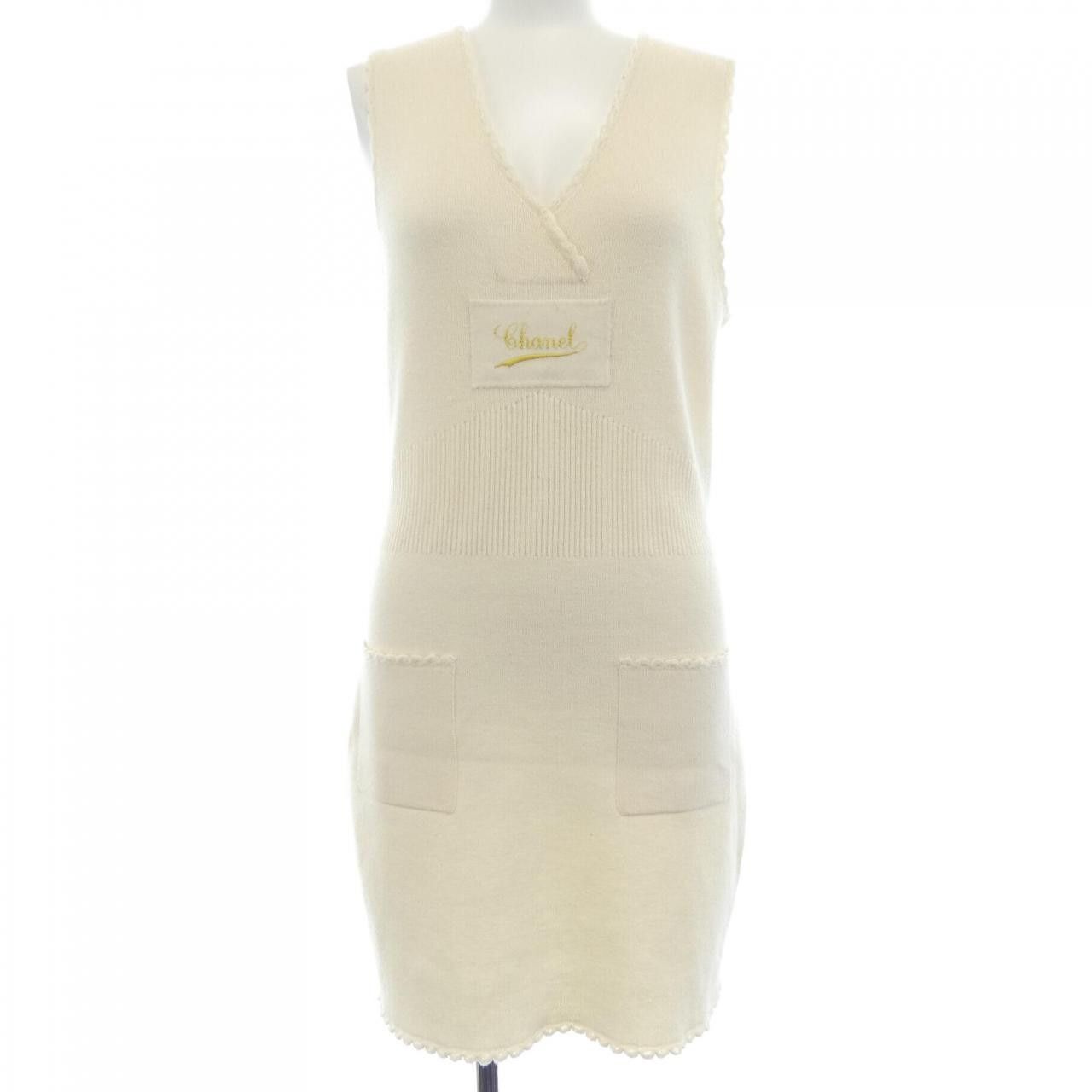 Chanel Chanel Chanel LOOK1 Dress Textile Dresses P78389K11301 DUTY FREE for USA Size ONE SIZE - 1 Thumbnail