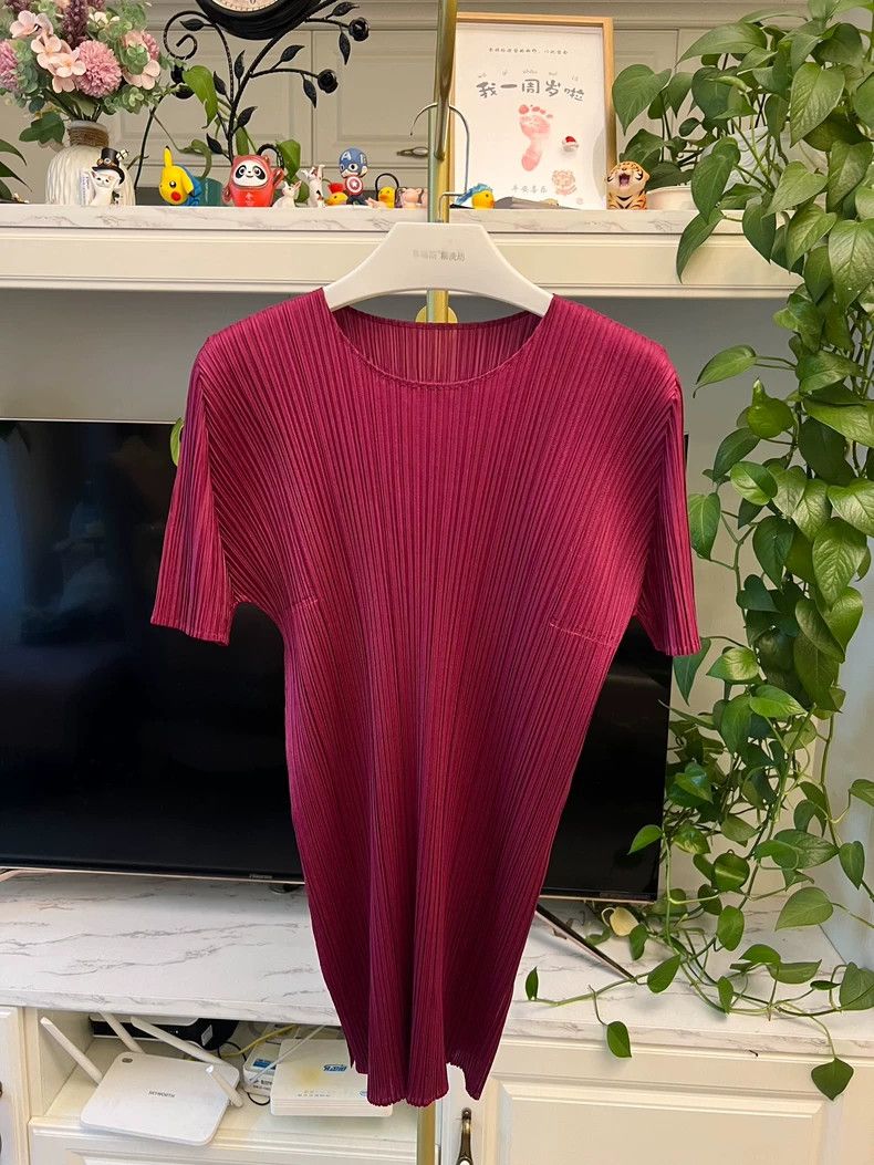 Issey Miyake issey miyake size:3 Plum-colored coat Size XXS / US 00 / IT 34 - 1 Thumbnail