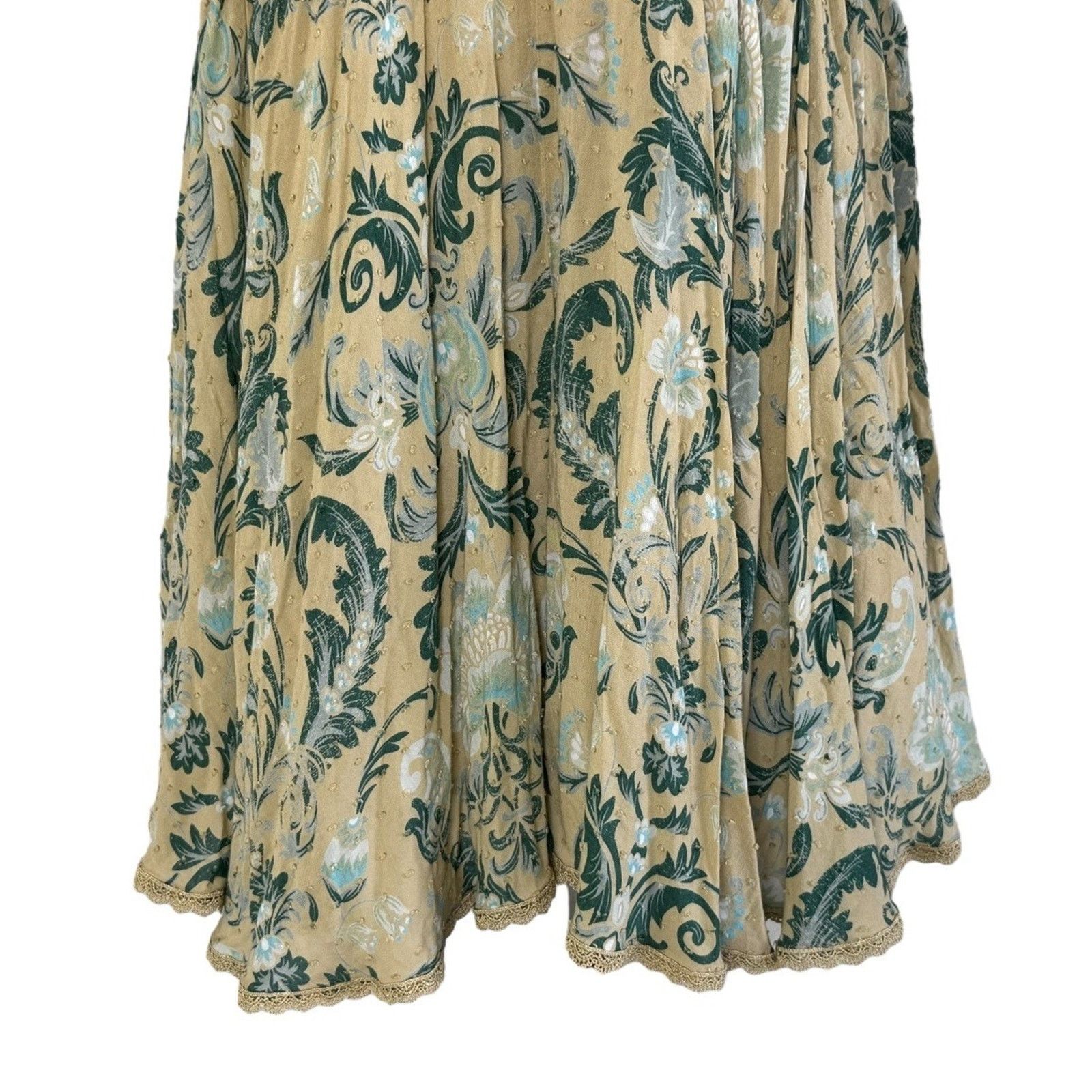 Spell SPELL & THE GYPSY Collective Aurora Tunic Dress Lace Trim XS Size XS / US 0-2 / IT 36-38 - 6 Thumbnail