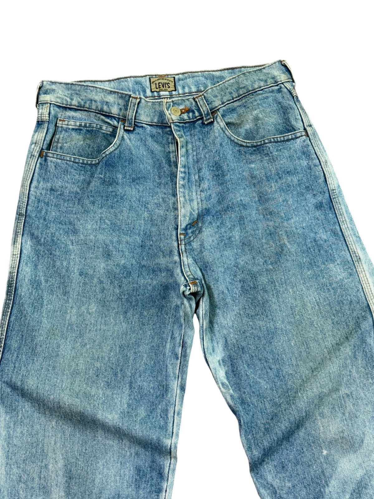 Levi's Vintage Clothing Vintage Levis 636 Mud Wash Acid Wash Loose Jeans Size US 30 / EU 46 - 4 Thumbnail