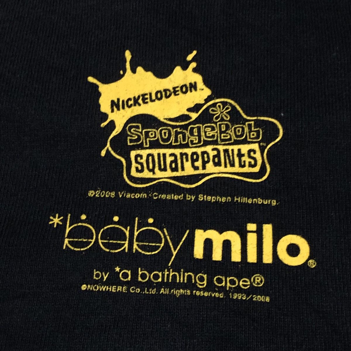 Bape × Nickelodeon Bape x Spongebob SquarePants Bob Milo Tee Size US XL / EU 56 / 4 - 4 Thumbnail