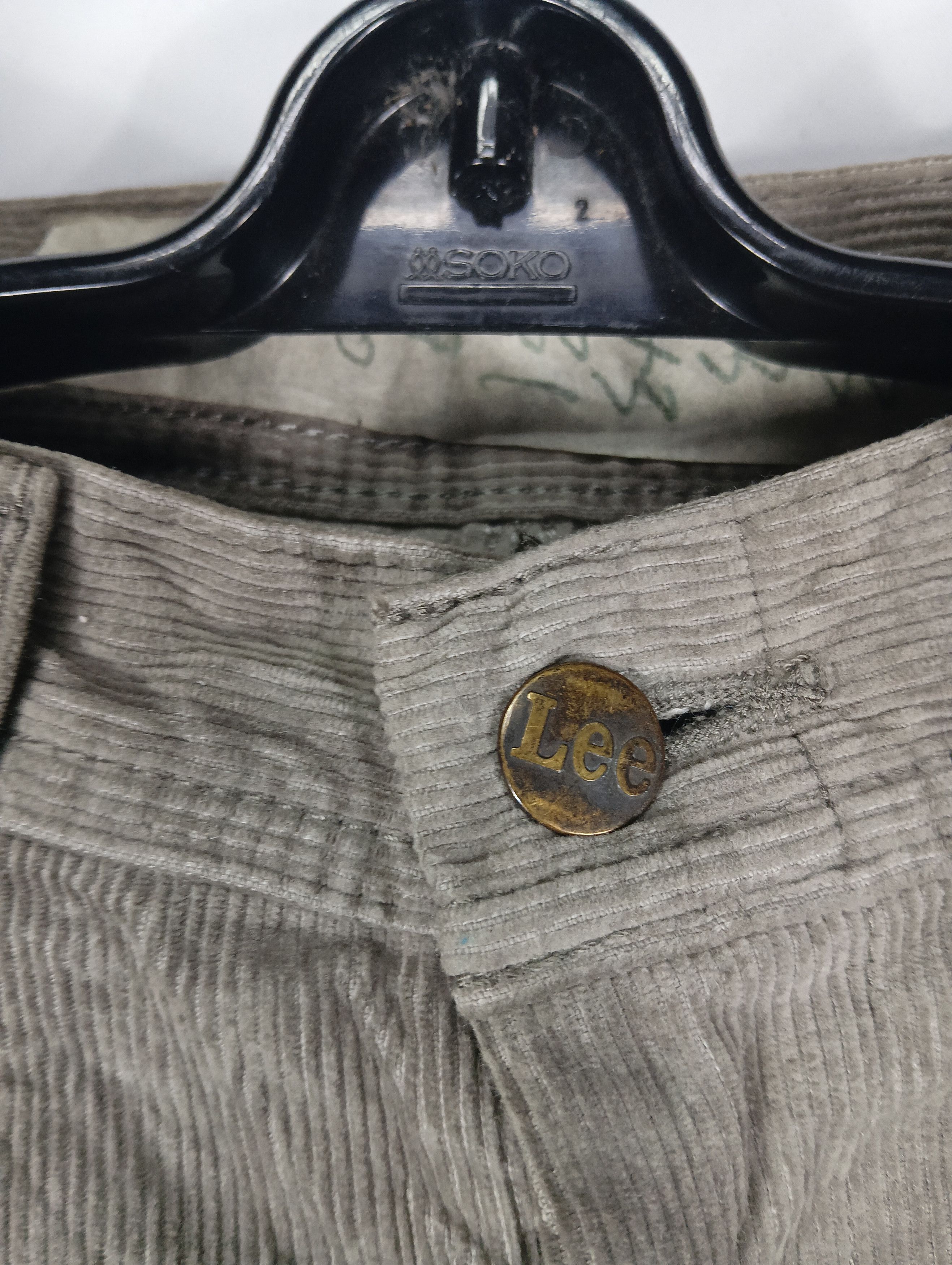 Lee cudroy vintage lee sanforized 5 pocket pants size 33 Size US 33 - 4 Thumbnail