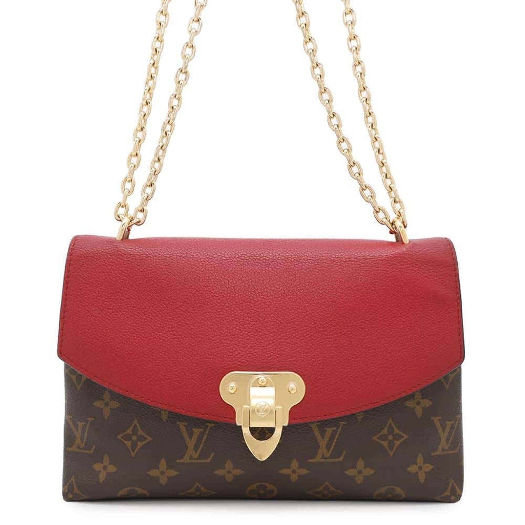Louis Vuitton Shoulder Bag Monogram Saint-Placide M43713 Louis Vuitton Red, Women's