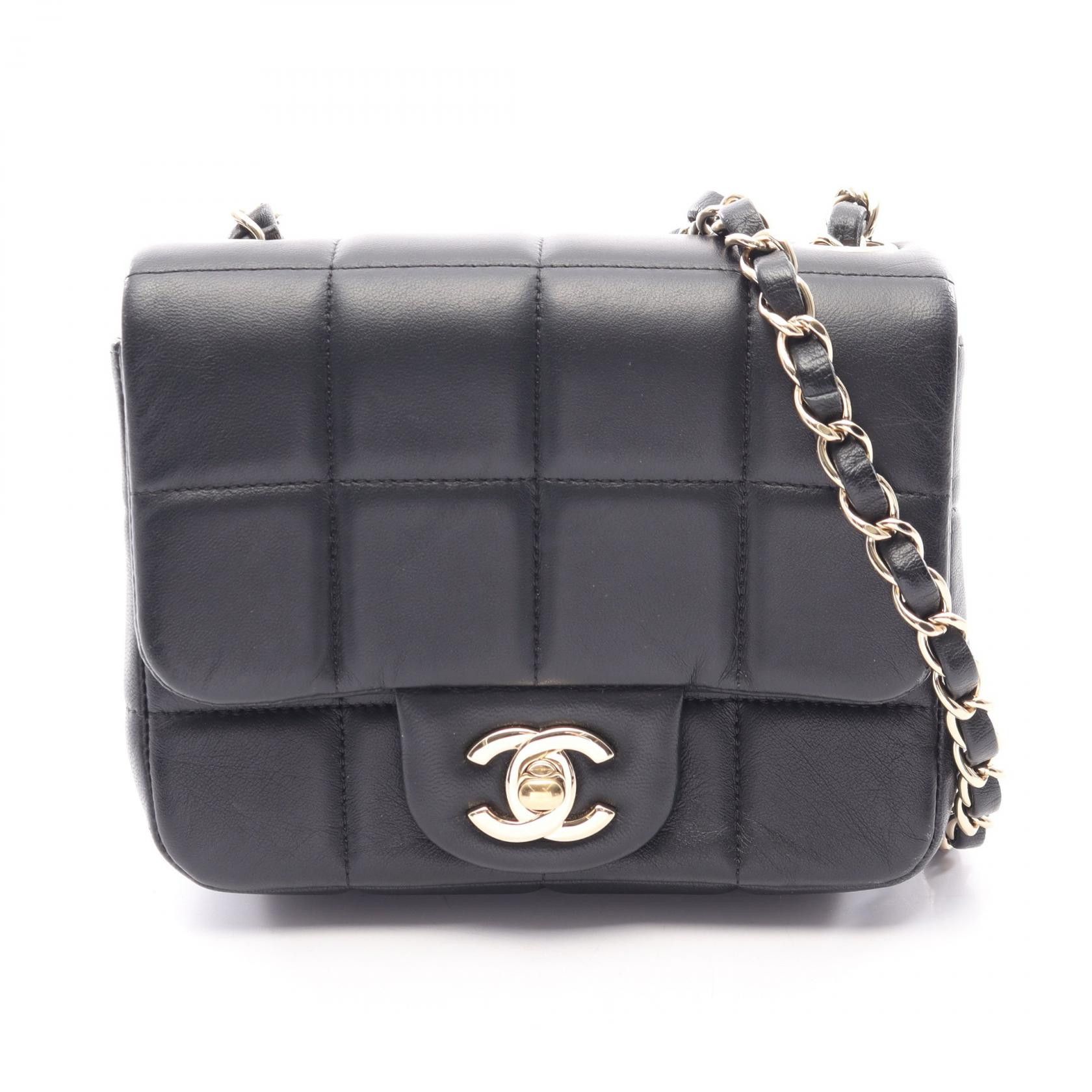 Chanel Chanel Chanel Mini Flap Lambskin Shoulder Bag Leather Shoulder Bag AS3744 DUTY FREE for USA Size ONE SIZE - 1 Thumbnail