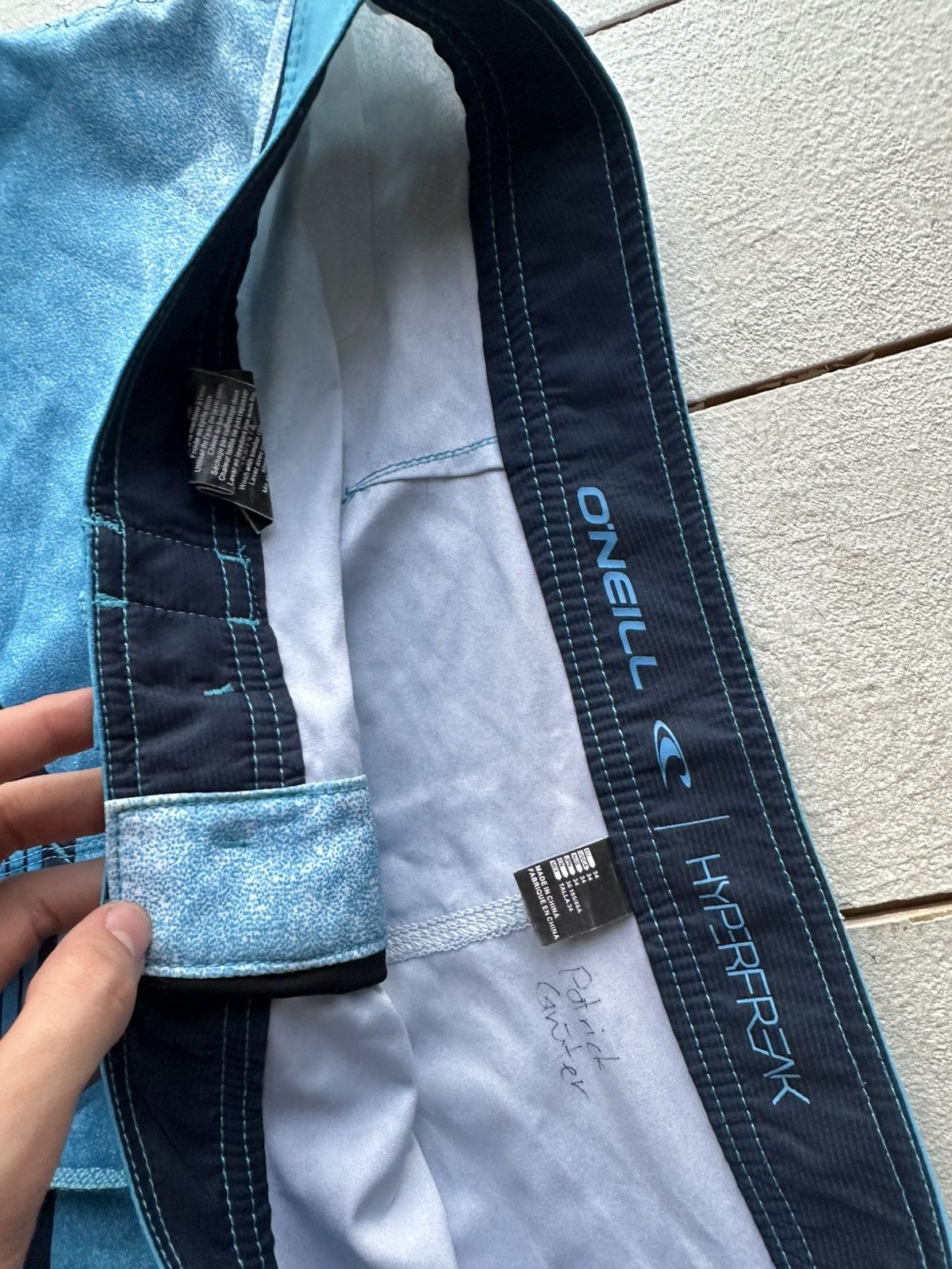 O'Neill 🚨Vintage O’NEIL BIG LOGO OVER PRINT Japanese Surf style Size US 34 / EU 50 - 6 Thumbnail