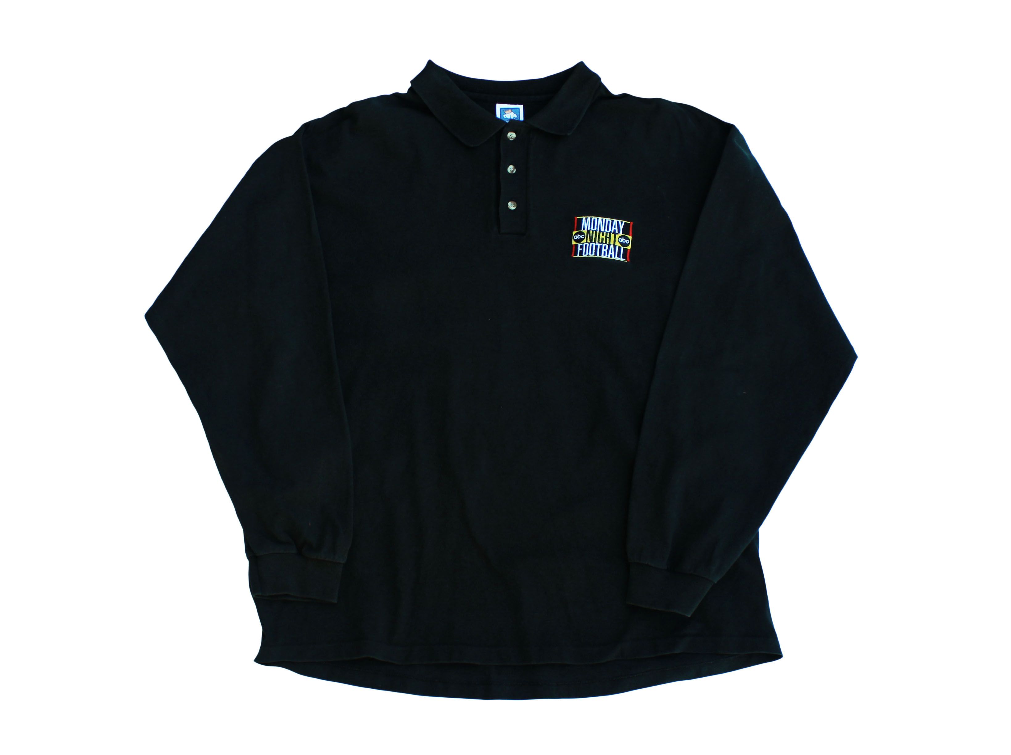 NFL VTG 90's Monday Night Football Polo Shirt Size US M / EU 48-50 / 2 - 1 Thumbnail