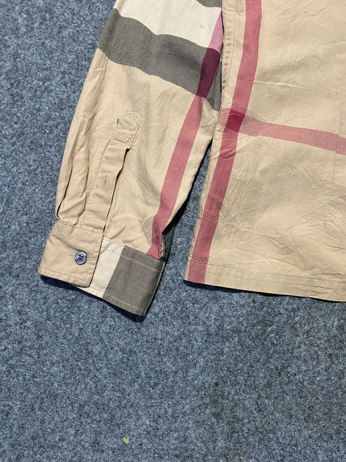 Burberry Burberry Brit Check Long Shirt 🫶 Size US XL / EU 56 / 4 - 6 Thumbnail