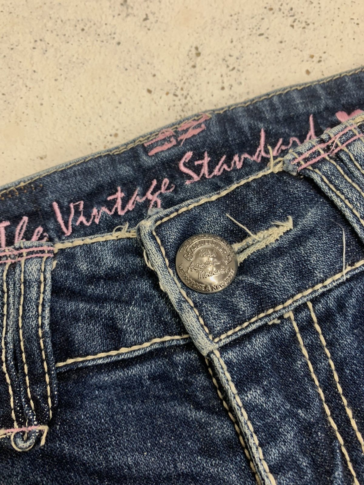 If Six Was Nine × Japanese Brand × Vintage Jessy Logan Vintage Assymetrical Comb Whisker Flare Size US 27 - 9 Thumbnail