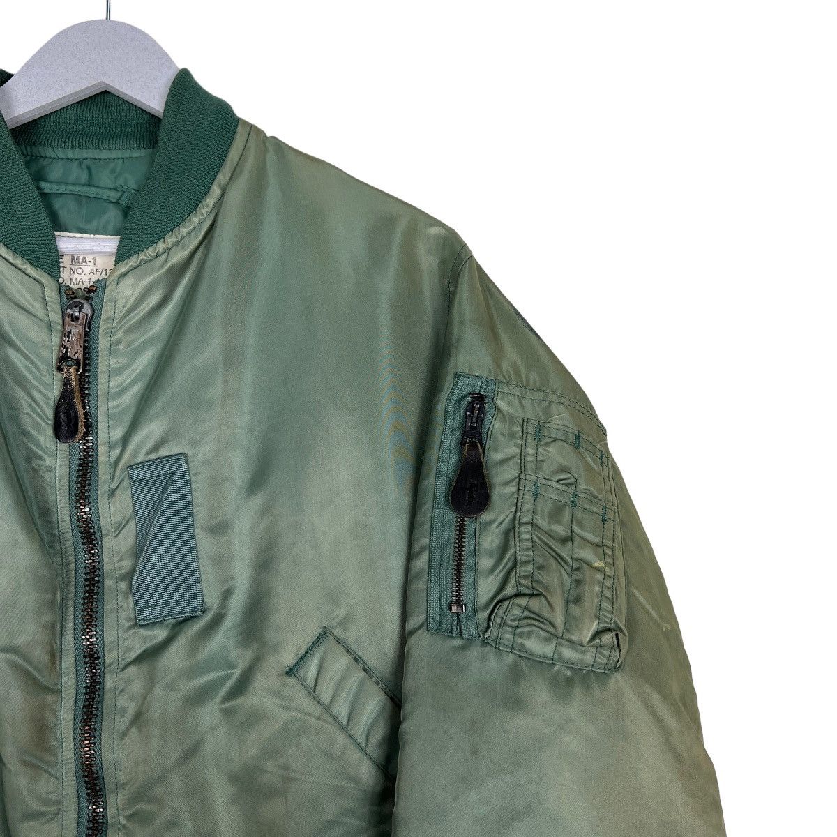 Schott 🔥 VINTAGE SCHOTT BROS MA-1 1949 REVERSIBLE BOMBER JACKET Size US S / EU 44-46 / 1 - 7 Thumbnail