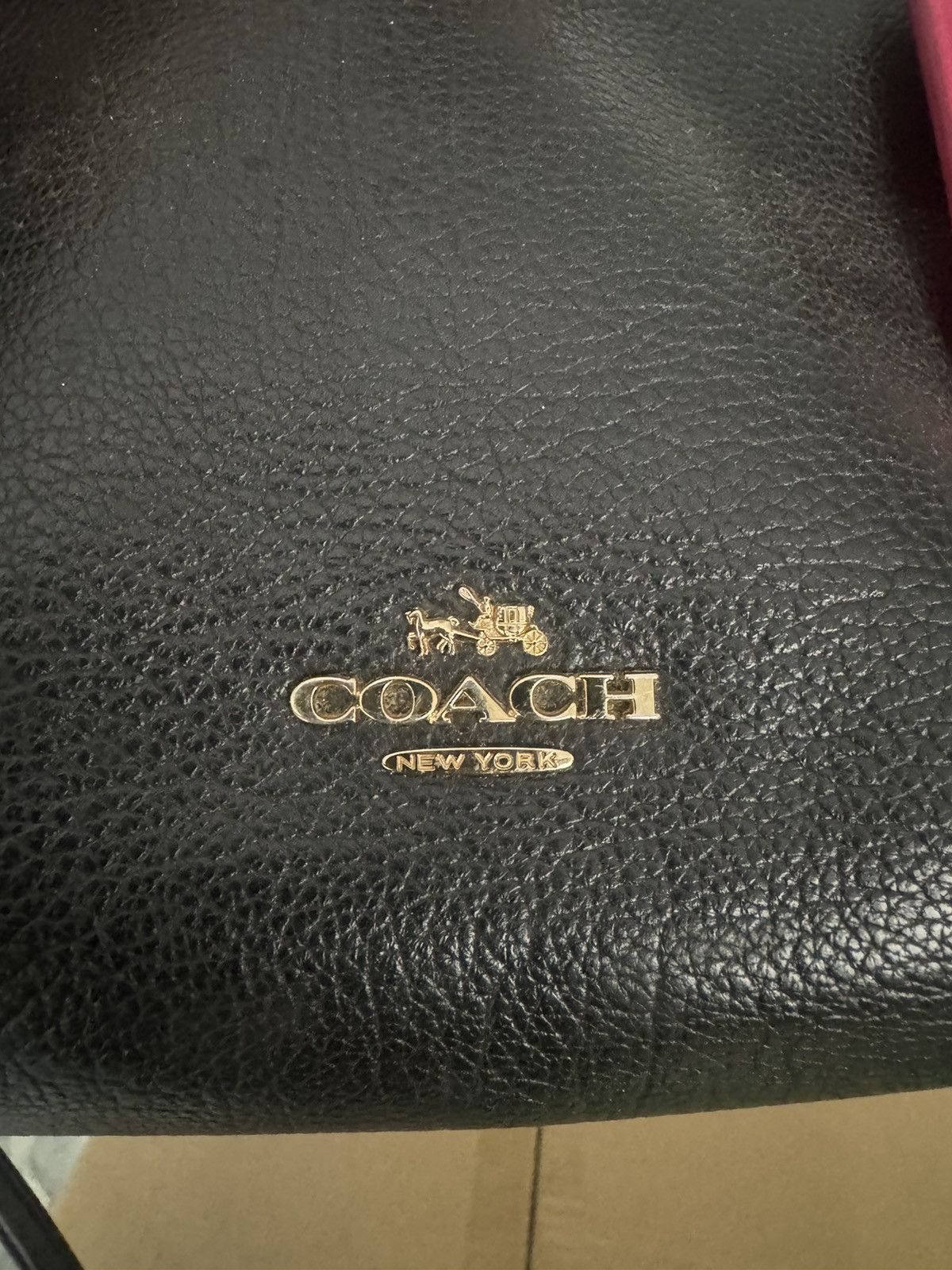 Coach × Designer Coach HandBag Full Leather Size ONE SIZE - 3 Thumbnail