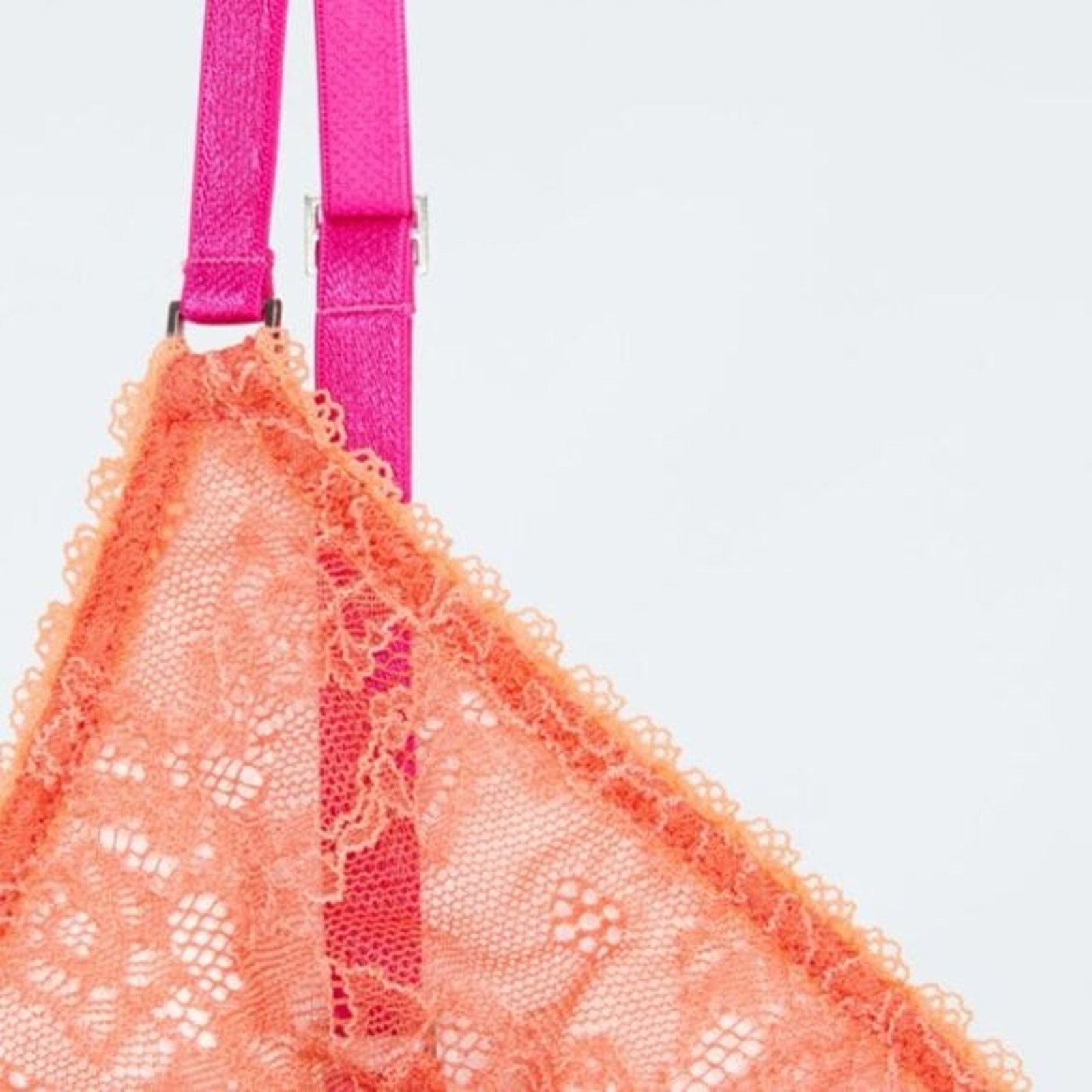Off-White Off White Lace bra Salmon pink M Size ONE SIZE - 3 Thumbnail