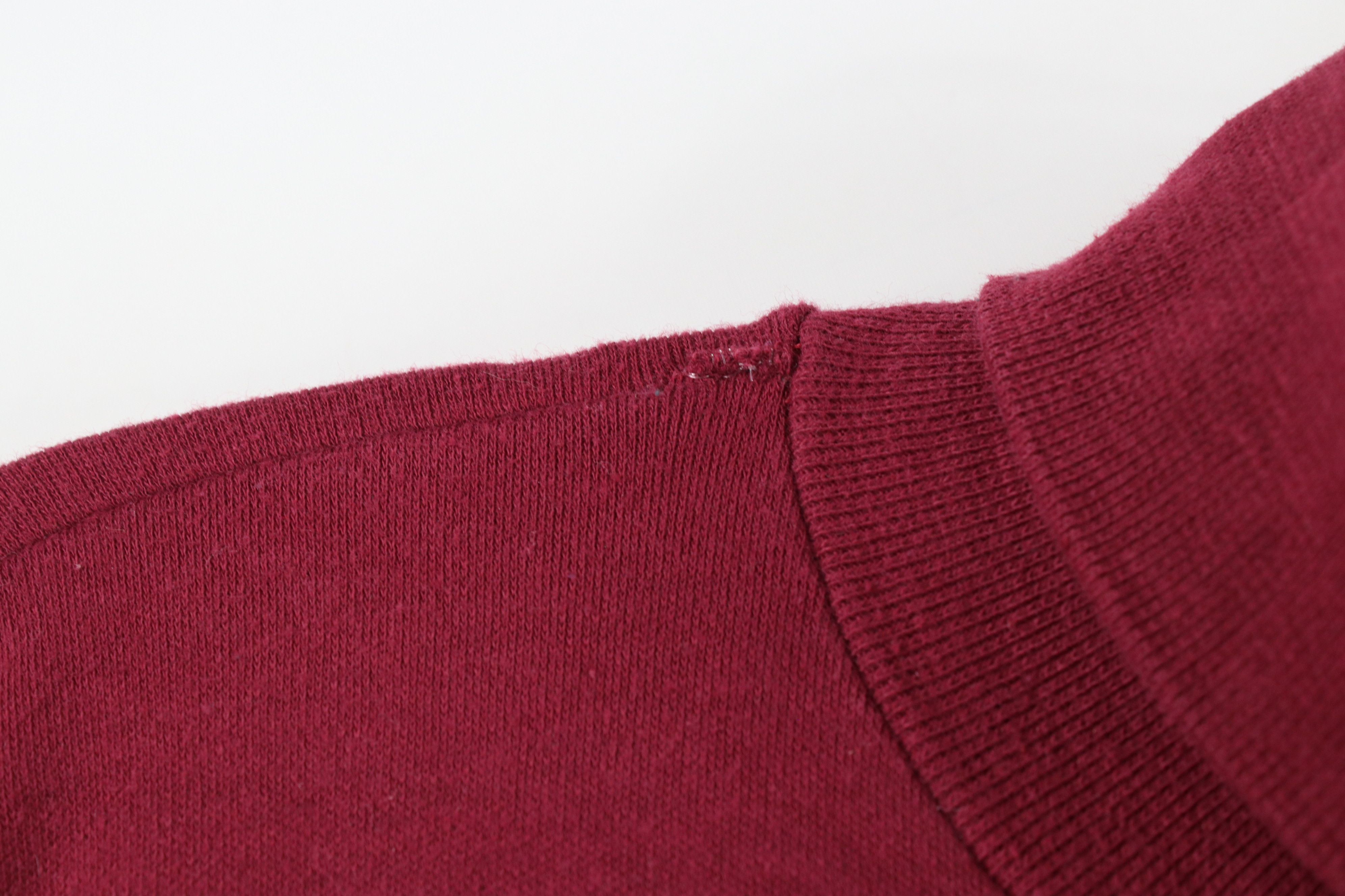 Vintage × Wrangler Vintage 70s 80s Wrangler Blank Turtleneck T-Shirt Red USA Size US XL / EU 56 / 4 - 8 Thumbnail
