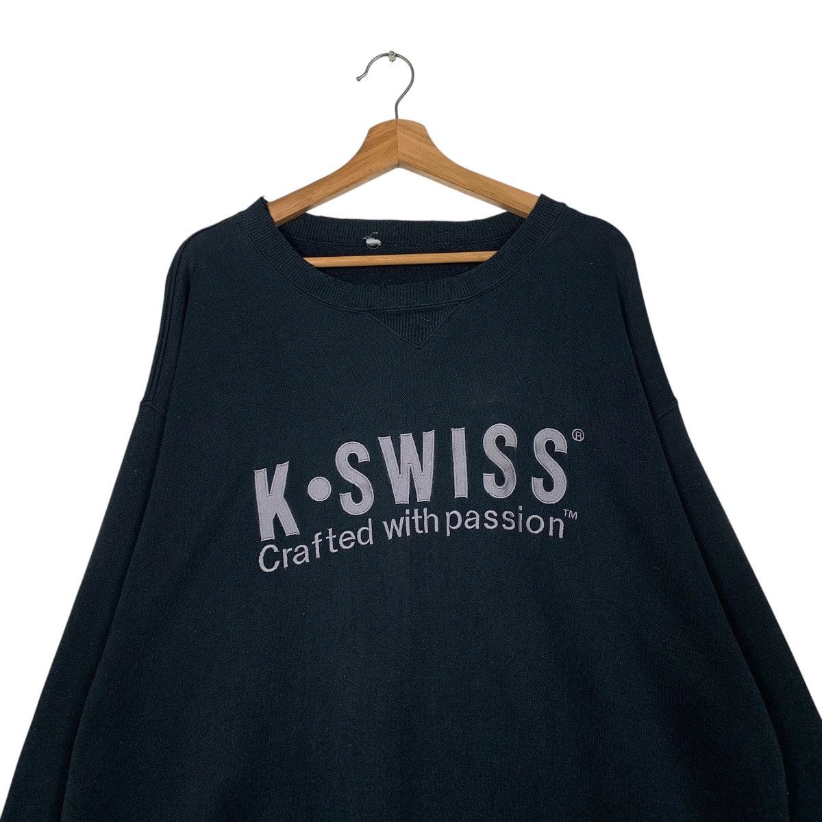 K-Swiss Vintage K Swiss Crewneck Sweatshirt Size US M / EU 48-50 / 2 - 2 Thumbnail