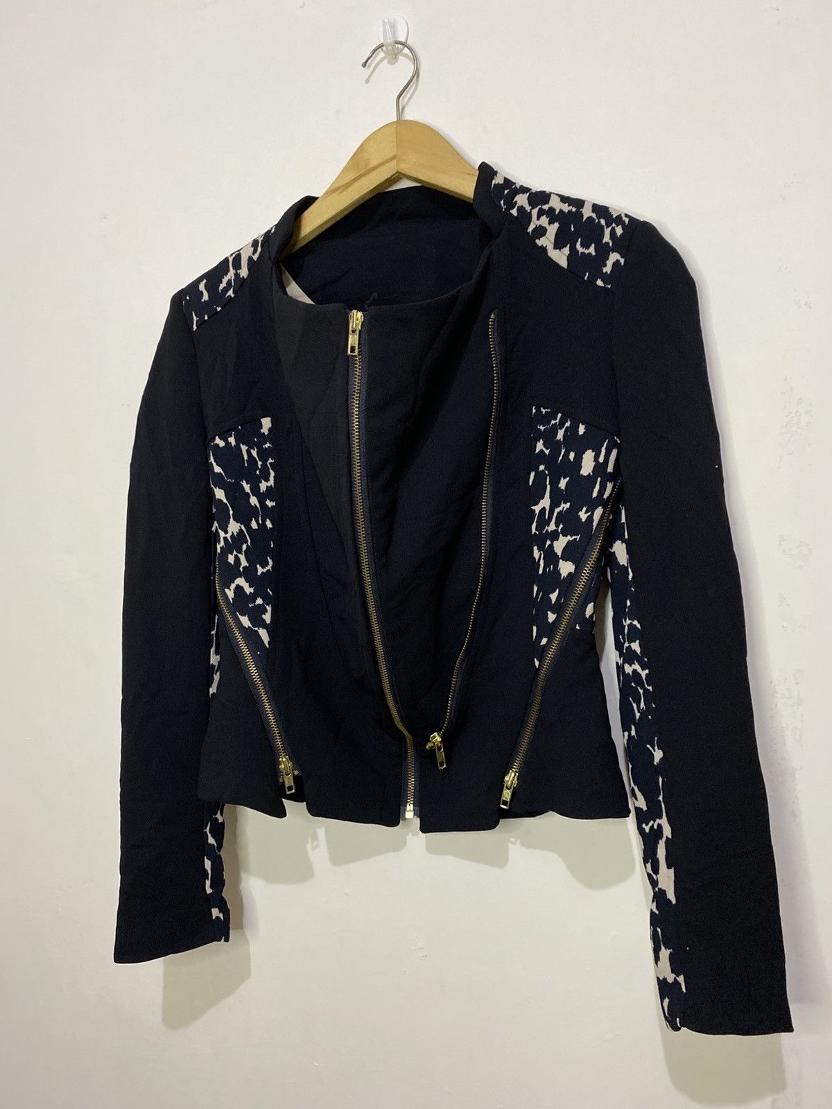 If Six Was Nine × Japanese Brand × Le Grande Bleu (L.G.B.) Vintage Japanese Brand Cheetah Pattern Jacket Unbrand Size S / US 4 / IT 40 - 5 Thumbnail