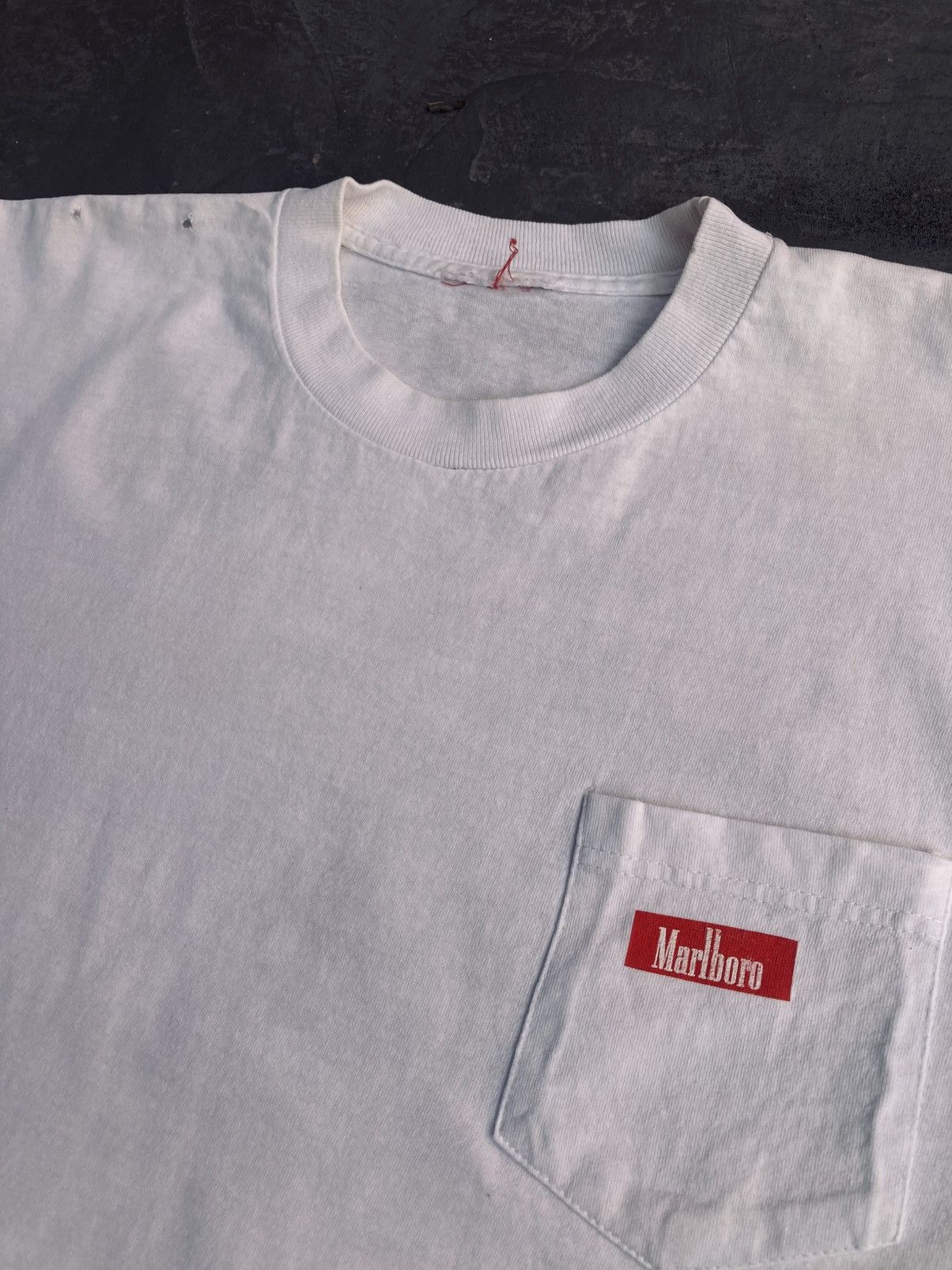 Marlboro × Marlboro Adventure Team × Marlboro Unlimited Vintage 90s Marlboro Pocket Tee Size US XL / EU 56 / 4 - 9 Thumbnail