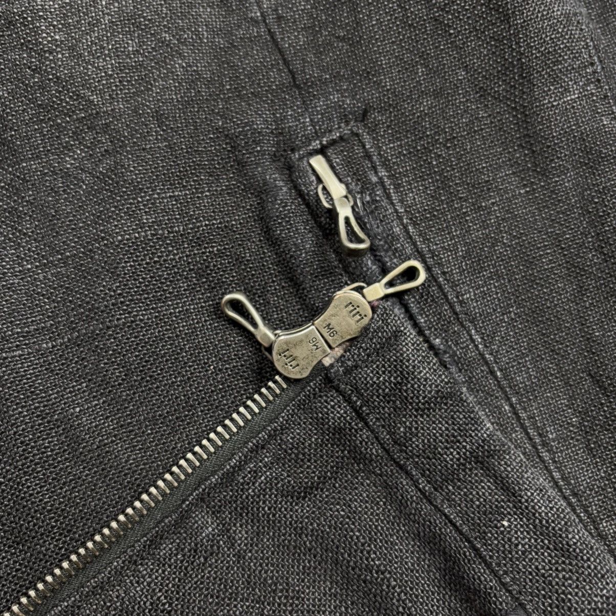 Kazuyuki Kumagai Attachment Archive Kayuzuki Kumagai - Riri Zips Canvas Rider Jacket Size US M / EU 48-50 / 2 - 9 Thumbnail