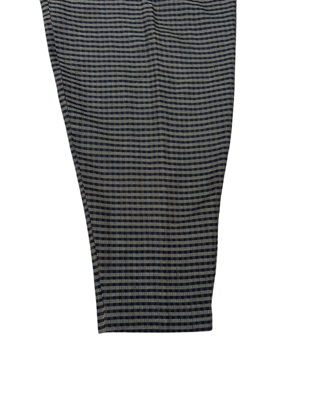 Matsuda 90s Nicole Stripe Linen Silk Jacquard Balloon Trouser Size US 29 - 12 Thumbnail