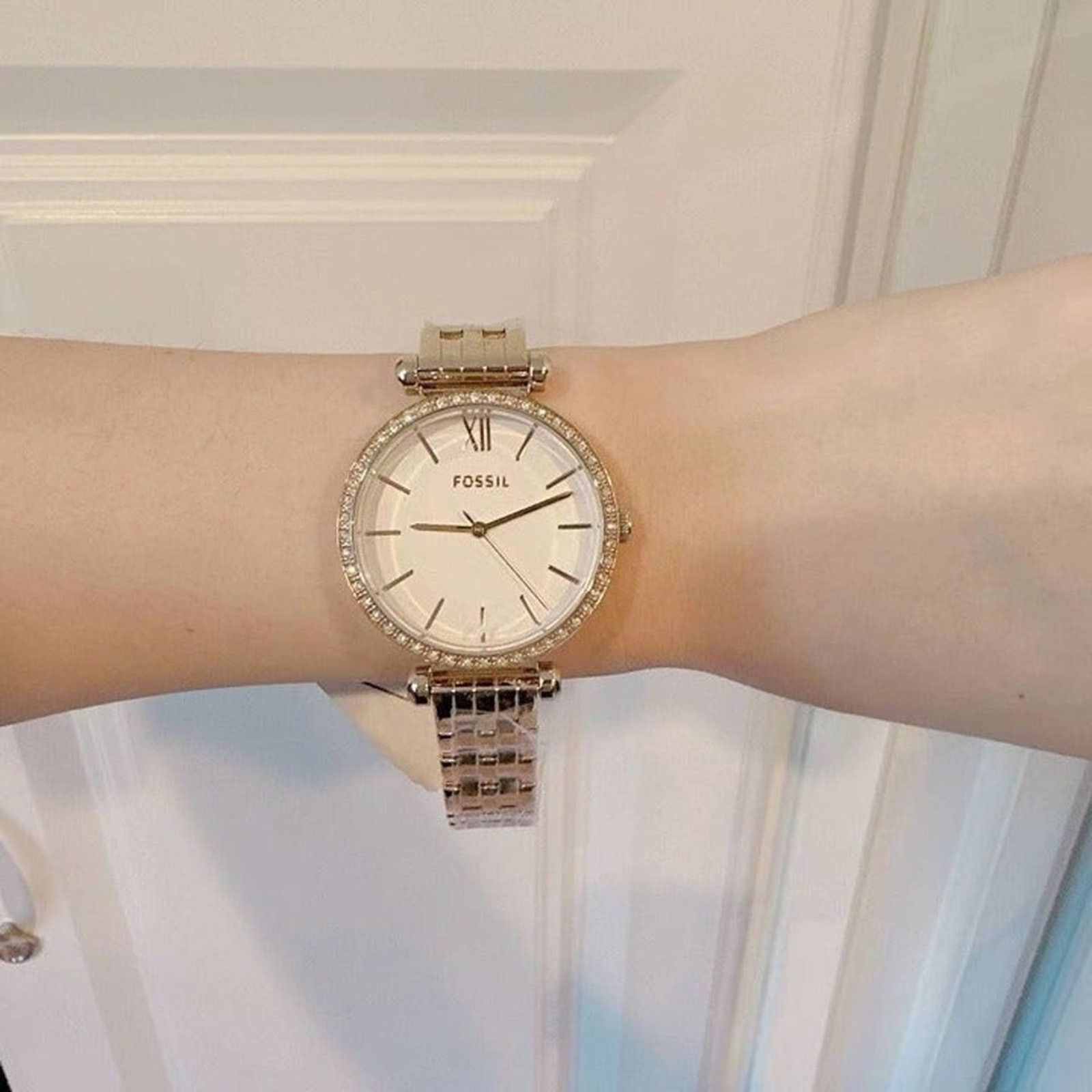 Fossil BQ3498 Tillie Three-Hand Gold-Tone Stainless Steel Watch Fossil BQ3498 Tillie Gold-Tone Stainless Steel Watch main image 3