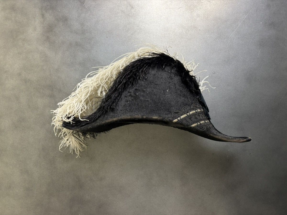 Mason's Antique Knights Templar Commander Hat Beaver Fur Ostrich Size ONE SIZE - 16 Thumbnail