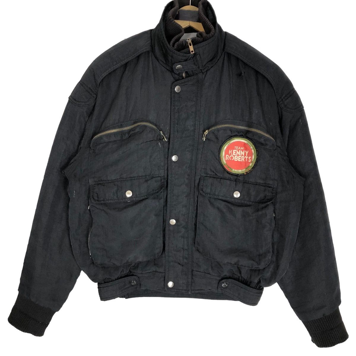 Vintage Vintage 90s Lucky Strike Team Kenny Roberts Light Jacket | Grailed