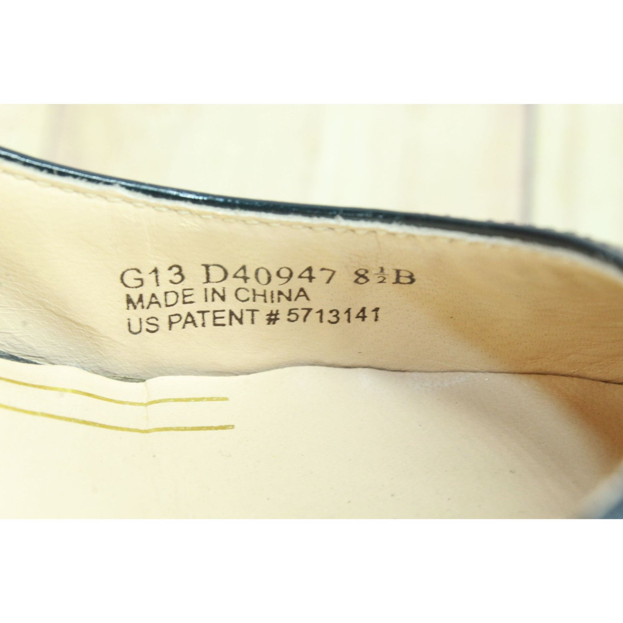 Cole Haan Cole Haan Gabbie Nike Air Black Leather Heels 8.5 Size US 8.5 / IT 38.5 - 8 Thumbnail