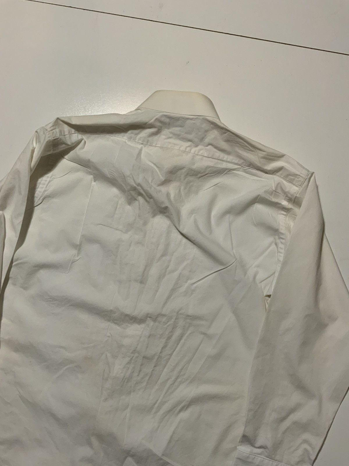 Pierre Balmain × Vintage Pierre Balmain Plisse French Cuff Tuxedo Ruffled Dress Shirt Size US M / EU 48-50 / 2 - 4 Thumbnail