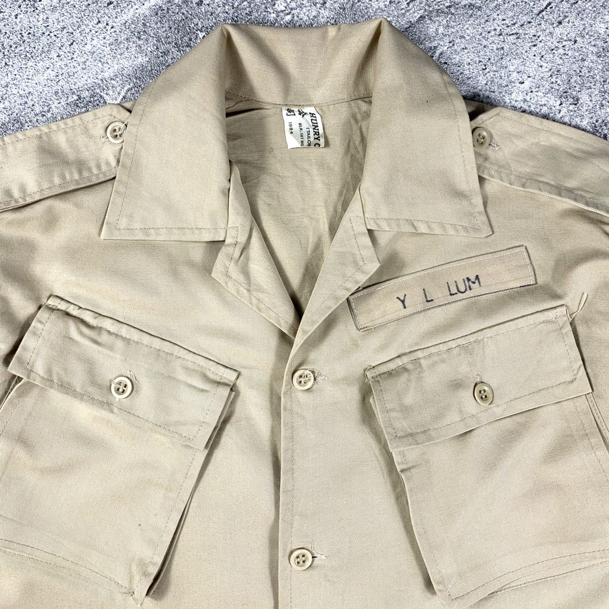 Vintage Vintage 80’s Hundry Jungle safari jacket Size US L / EU 52-54 / 3 - 3 Thumbnail