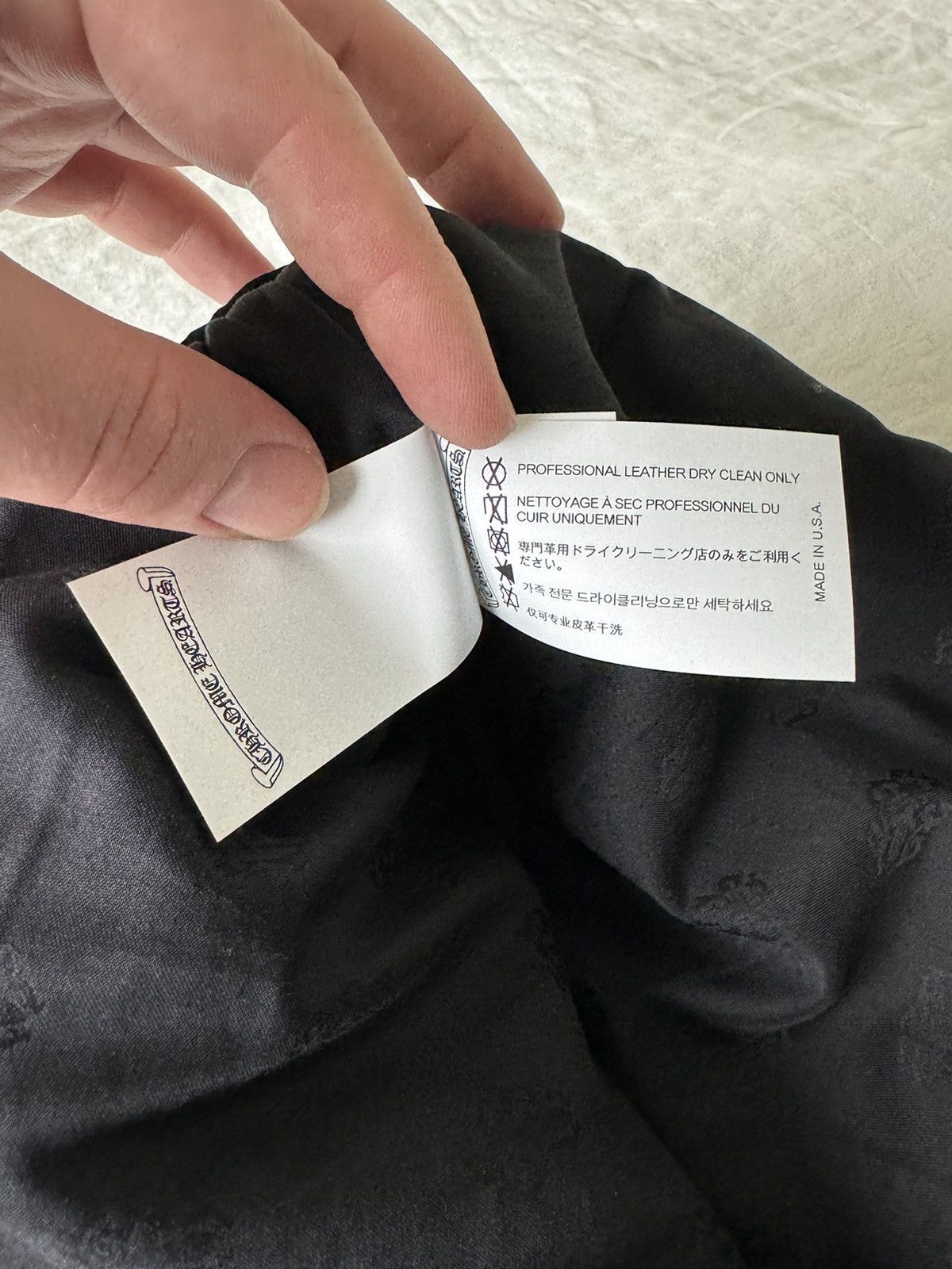 Chrome Hearts CHROME HEARTS LEATHER CARPENTER PANTS VERY RARE Size US 34 / EU 50 - 17 Thumbnail