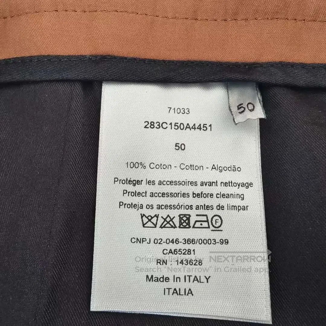 Dior Dior Buckle Cotton Satin Work Shorts| Size US 28 / EU 44 - 4 Thumbnail