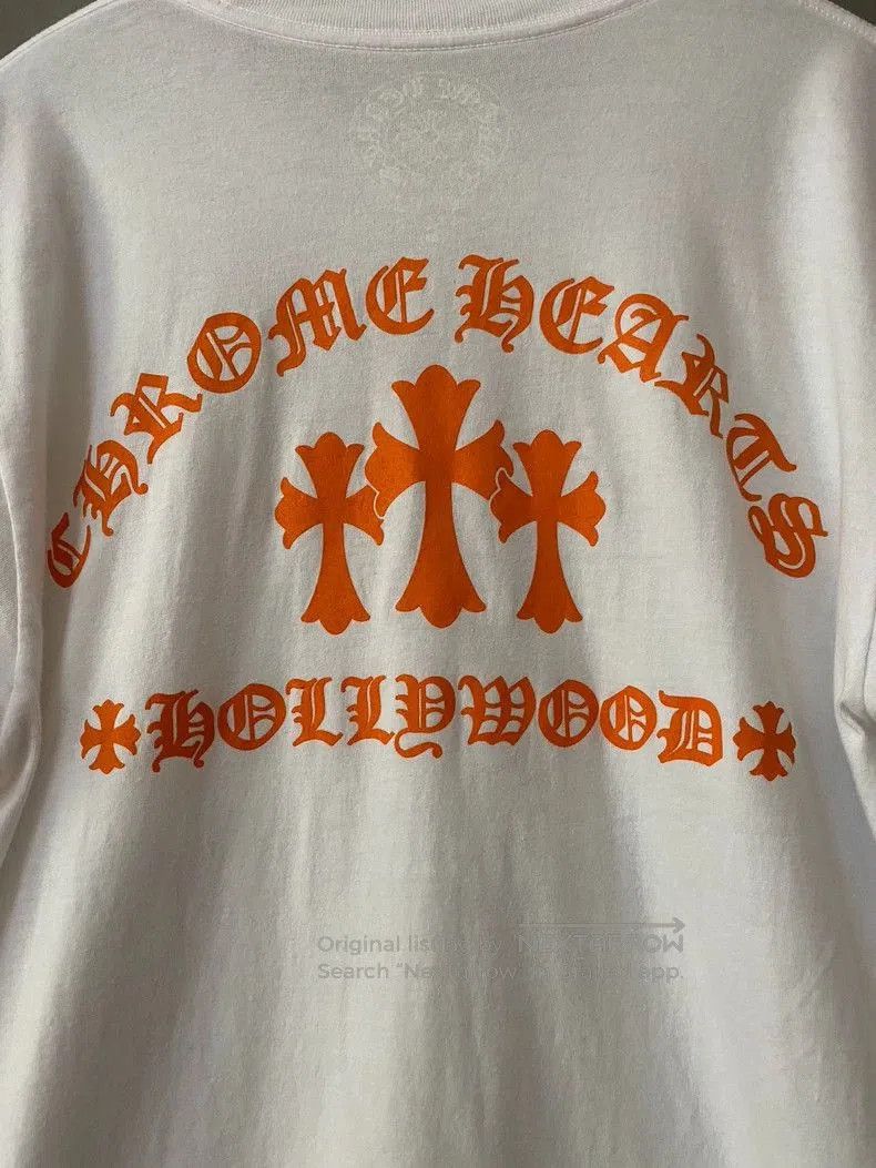 Chrome Hearts Chrome Hearts Orange Short Sleeve T-Shirt. Size US M / EU 48-50 / 2 - 4 Thumbnail