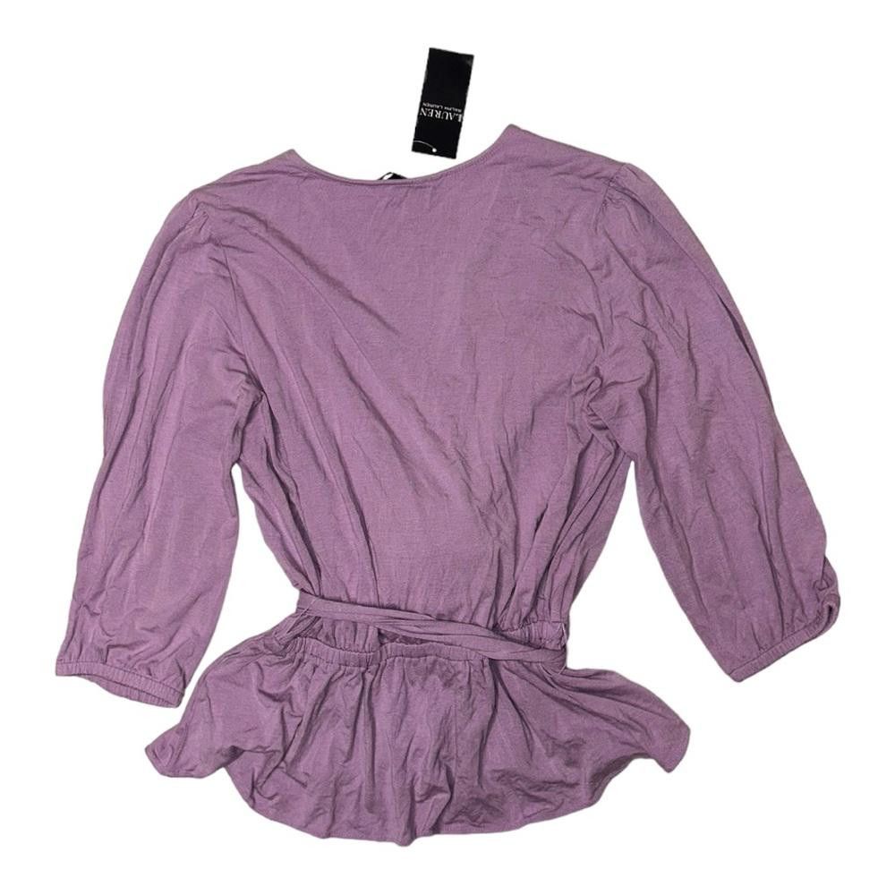 Polo Ralph Lauren Ralph Lauren l NWT Shianeta Blouse in Lavender Small Size S / US 4 / IT 40 - 3 Thumbnail