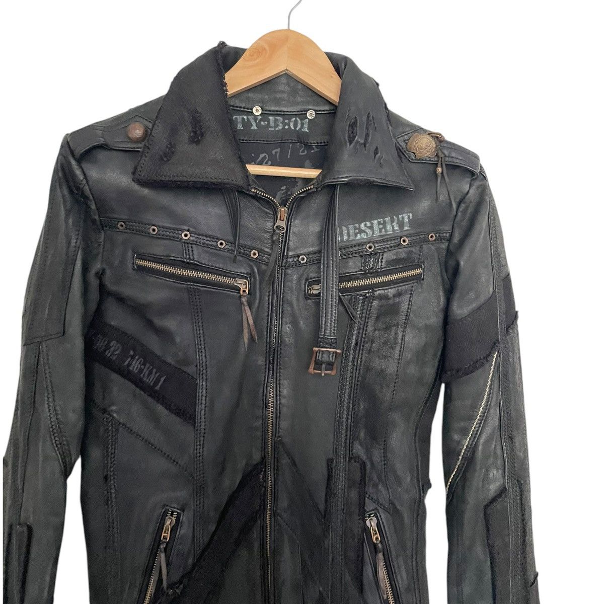 14th Addiction 14th addiction sheep skin desert rider jacket Size US S / EU 44-46 / 1 - 3 Thumbnail