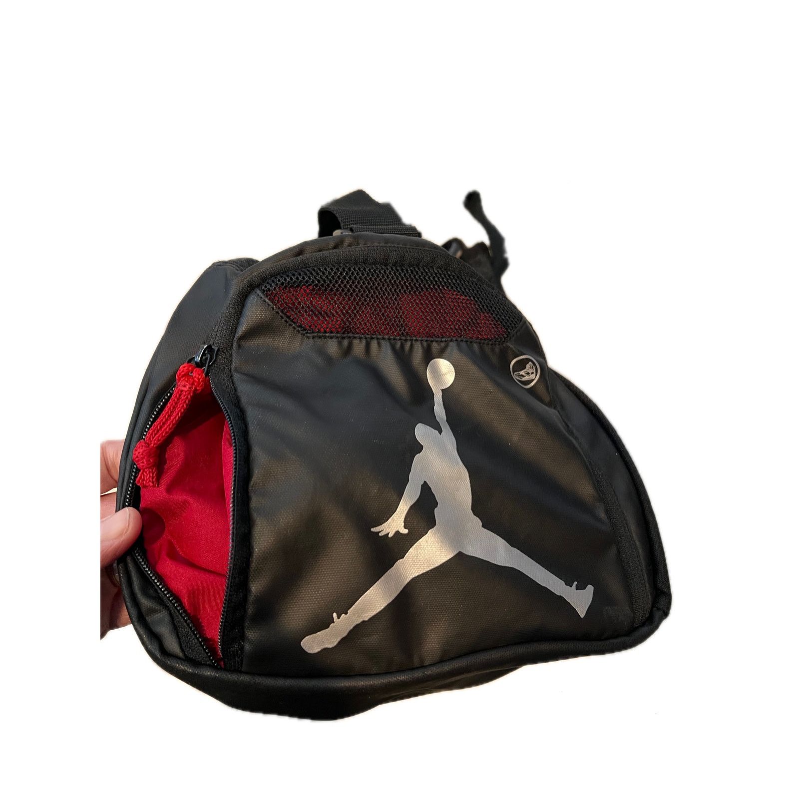 Nike Nike Air Jordan Black Duffel Bag 20"x10"x10" Size ONE SIZE - 5 Thumbnail