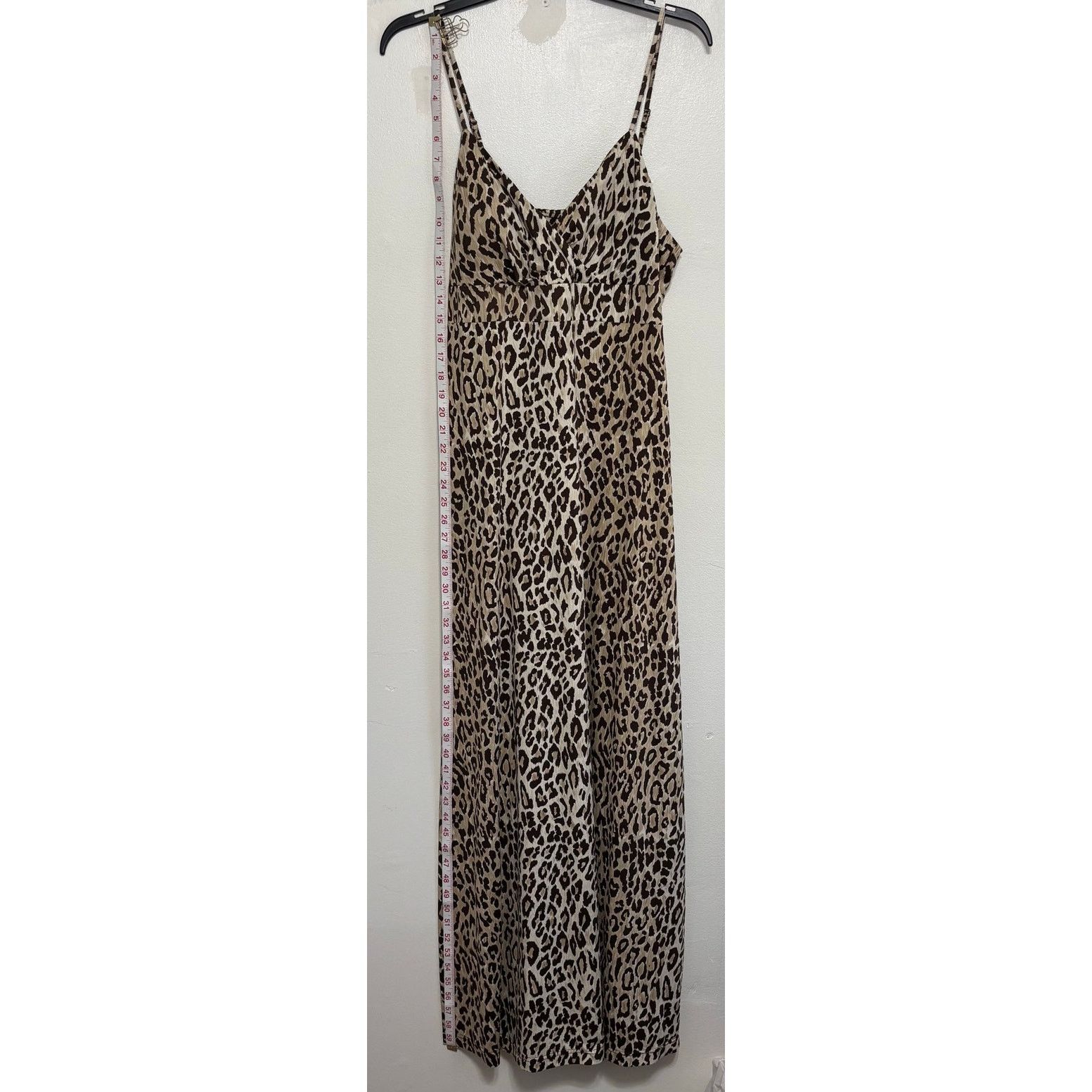 Other Essentials by Milano Leopard Print Slip Maxi Dress Large Size L / US 10 / IT 46 - 3 Thumbnail
