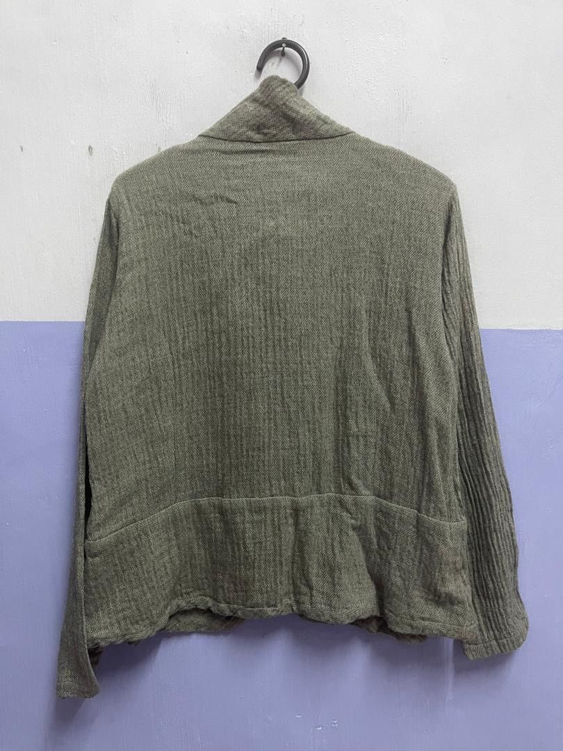 Issey Miyake Issey Miyake by Plantation Wave Style Button Up Shirt Size M / US 6-8 / IT 42-44 - 13 Thumbnail