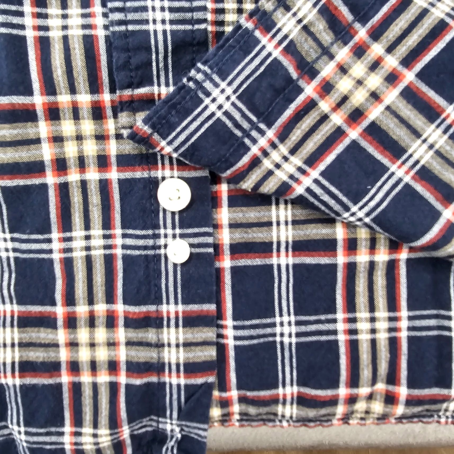Carhartt Carhartt Shirt Mens Extra Large Blue Plaid Regular Fit Workwear Cotton Button Up Size US XL / EU 56 / 4 - 5 Thumbnail
